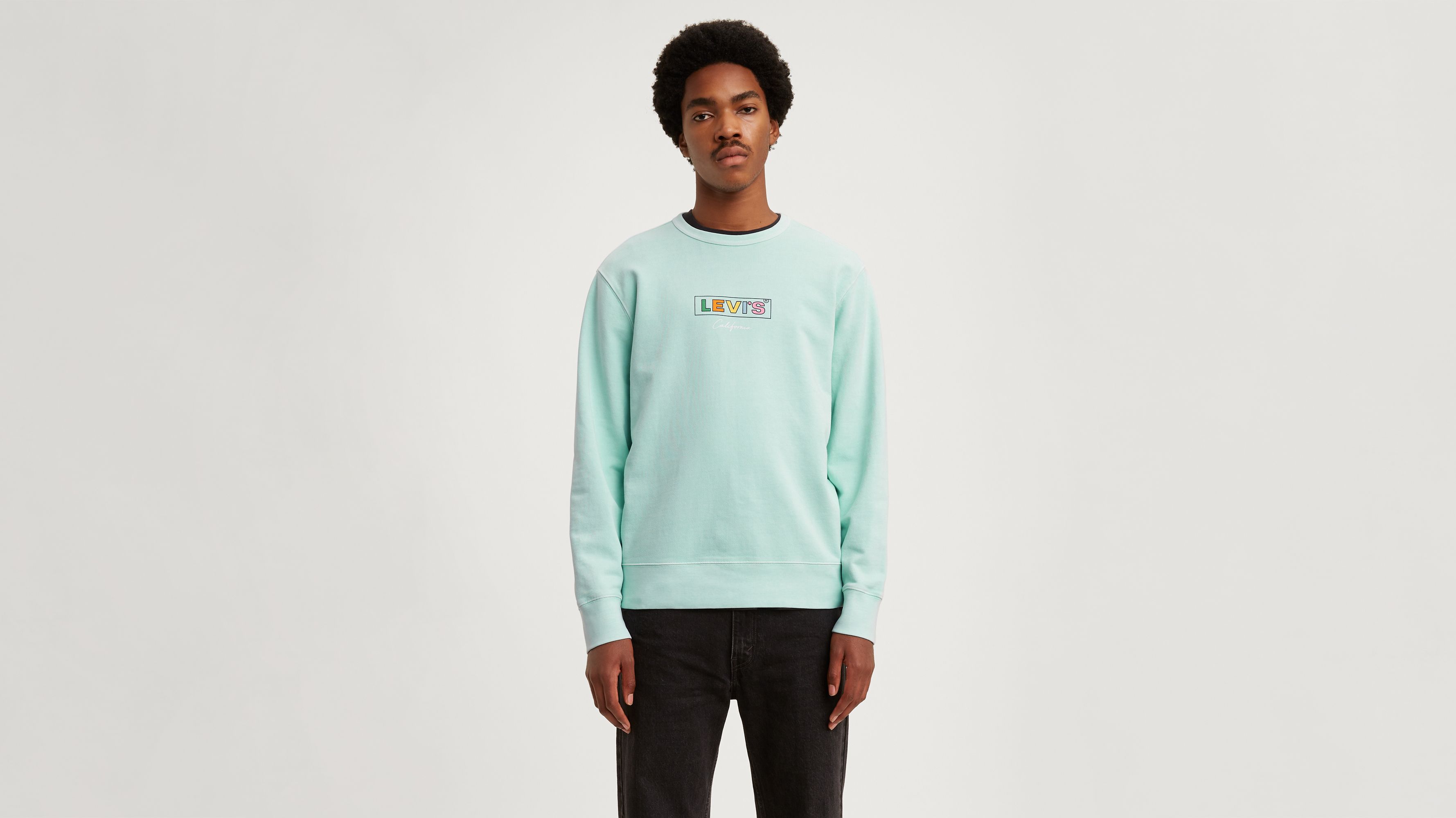 levi's graphic sweatshirt