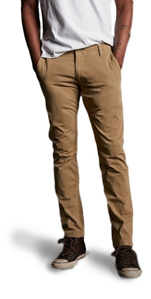 mens slim fit khaki pants