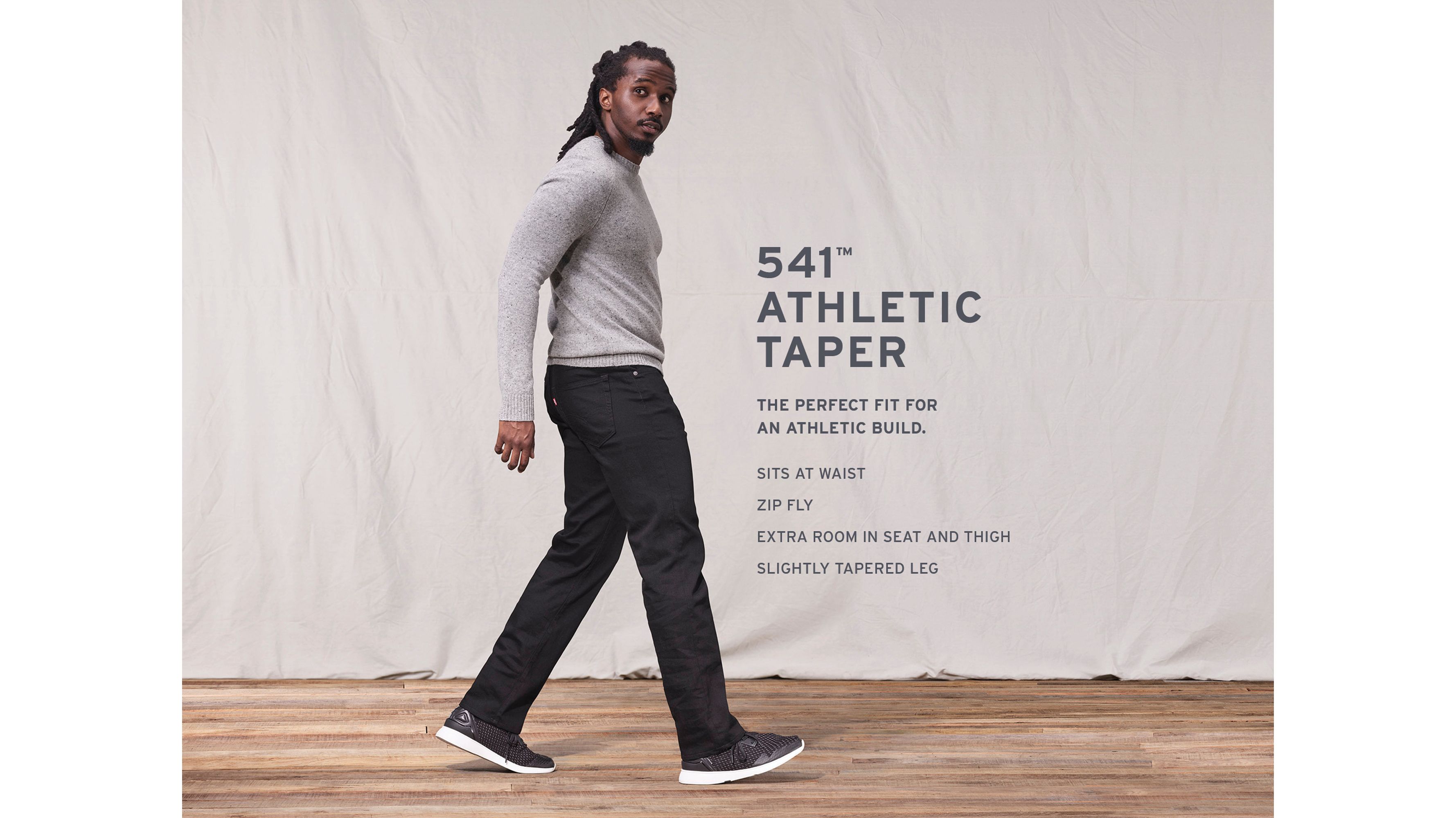 levi's athletic taper jeans