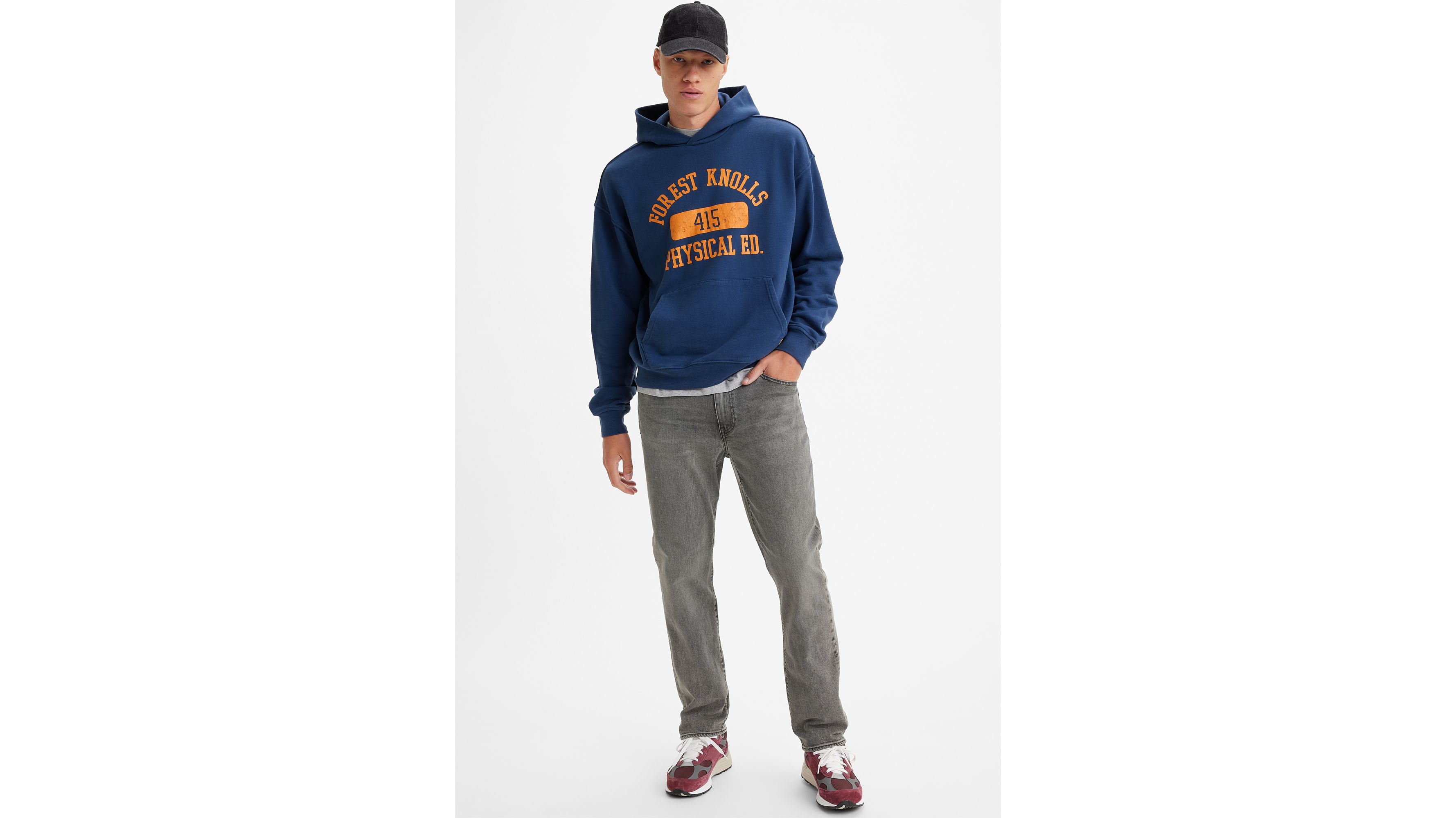 541™ Athletic Taper Fit Men's Jeans - Grey | Levi's® US