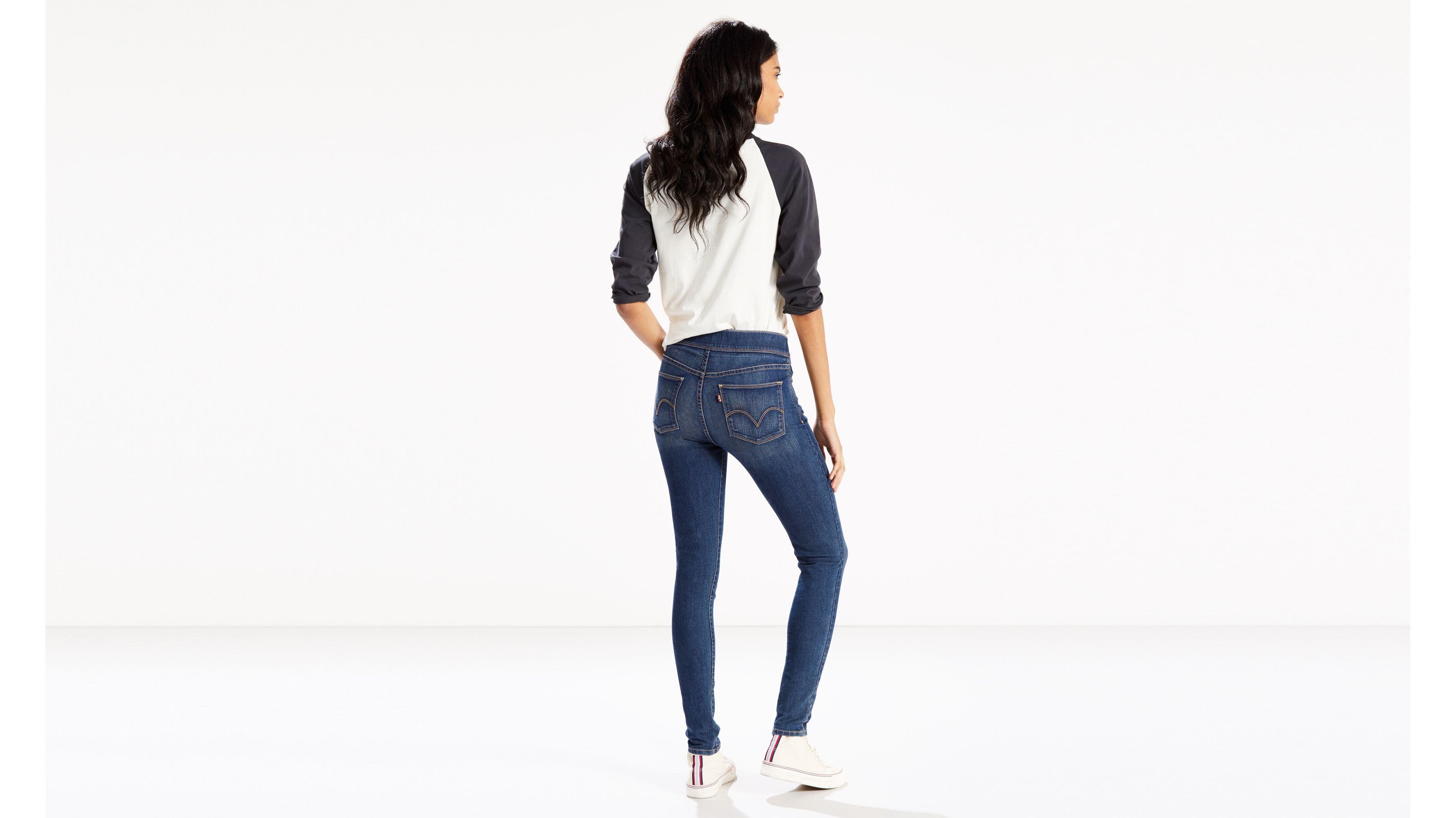 Pull On Skinny Jeans (plus Size) - Medium Wash | Levi's® US