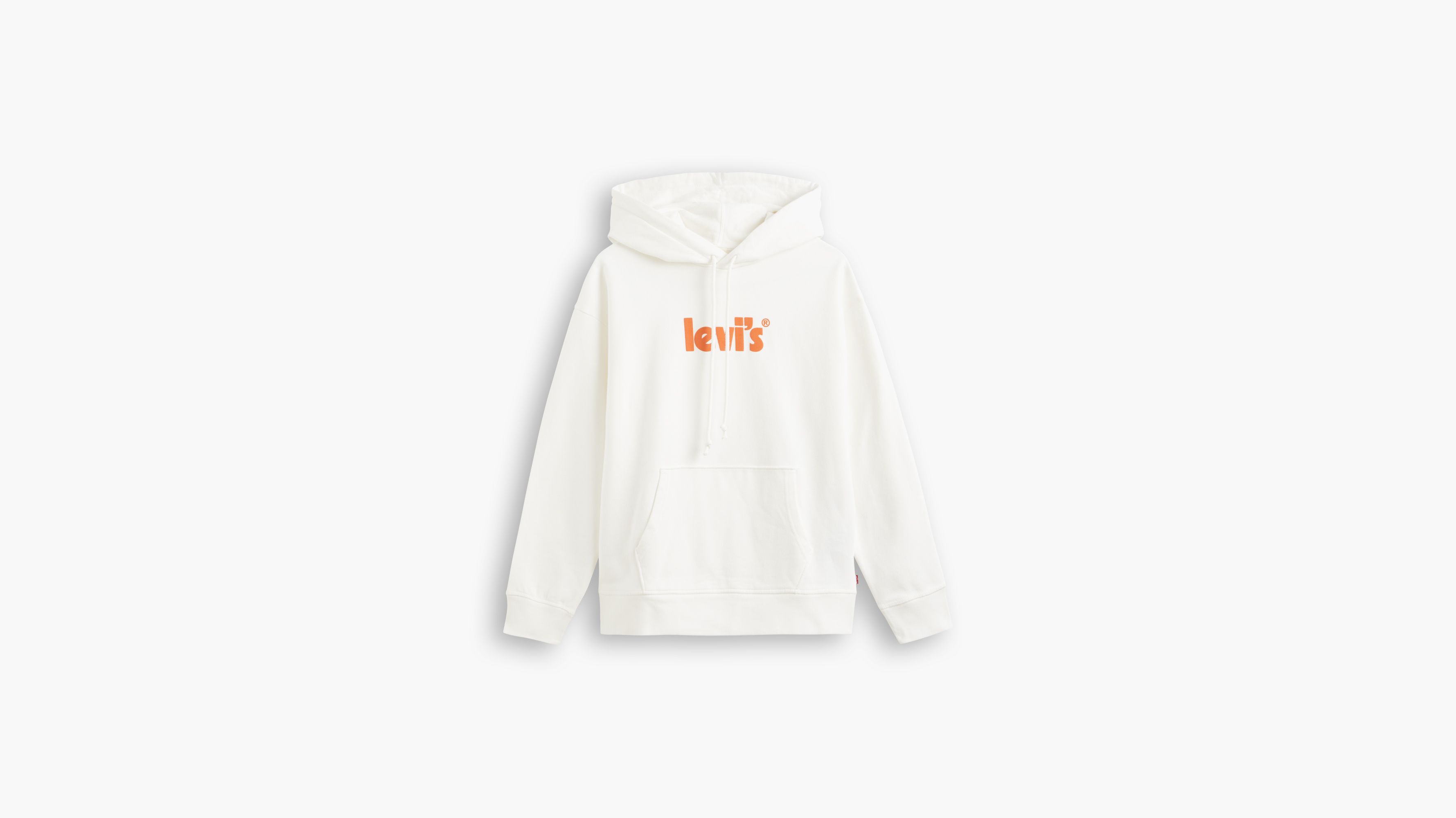 Levi white outlet hoodie