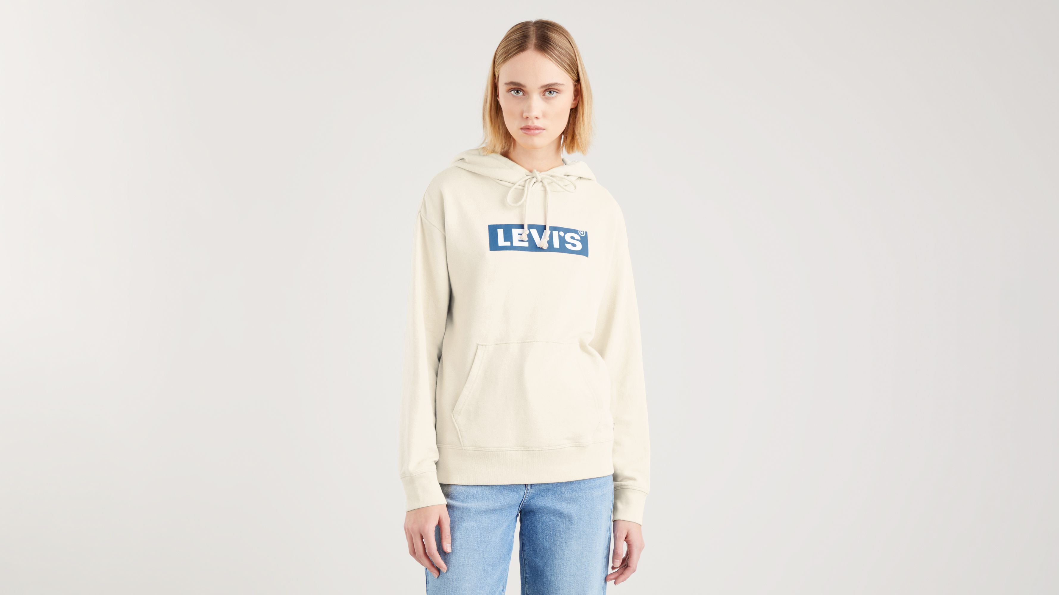 Graphic Standard Hoodie - White