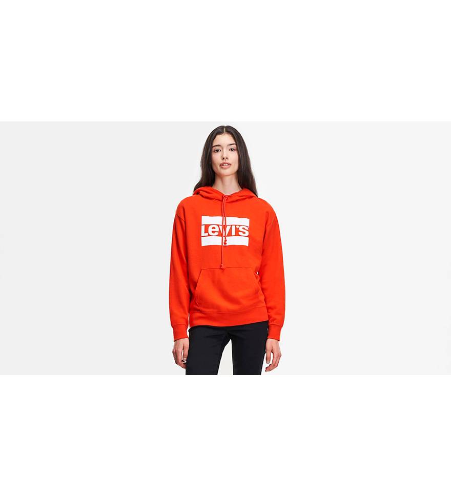 Standard Graphic Hoodie - Red | Levi's® DK