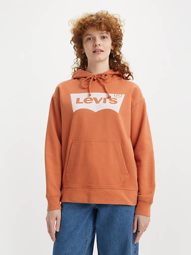 Standard Graphic Hoodie - Orange | Levi's® GB