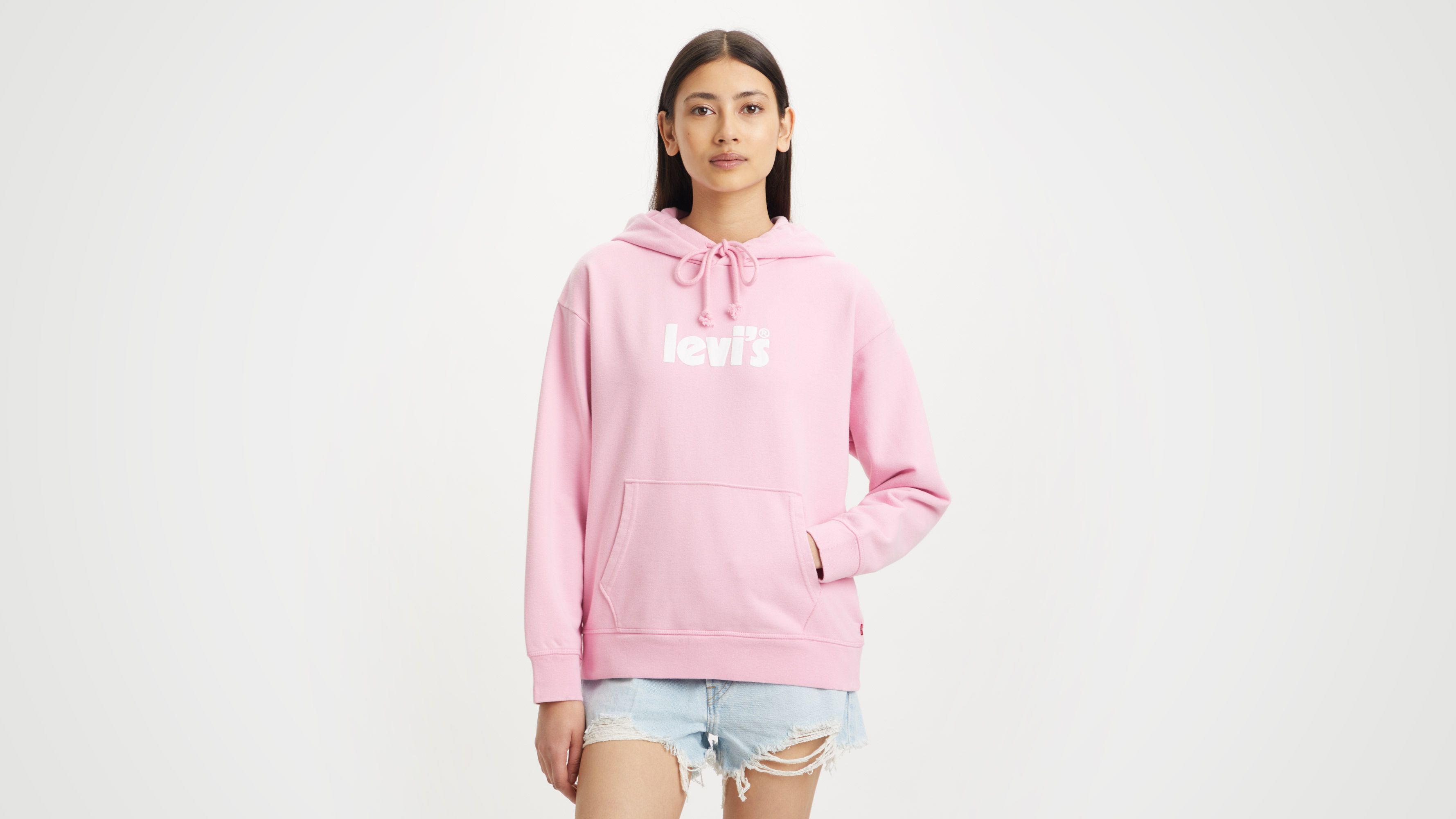 Levi's Graphic Standard Hoodie Hooded Sweatshirt Femme