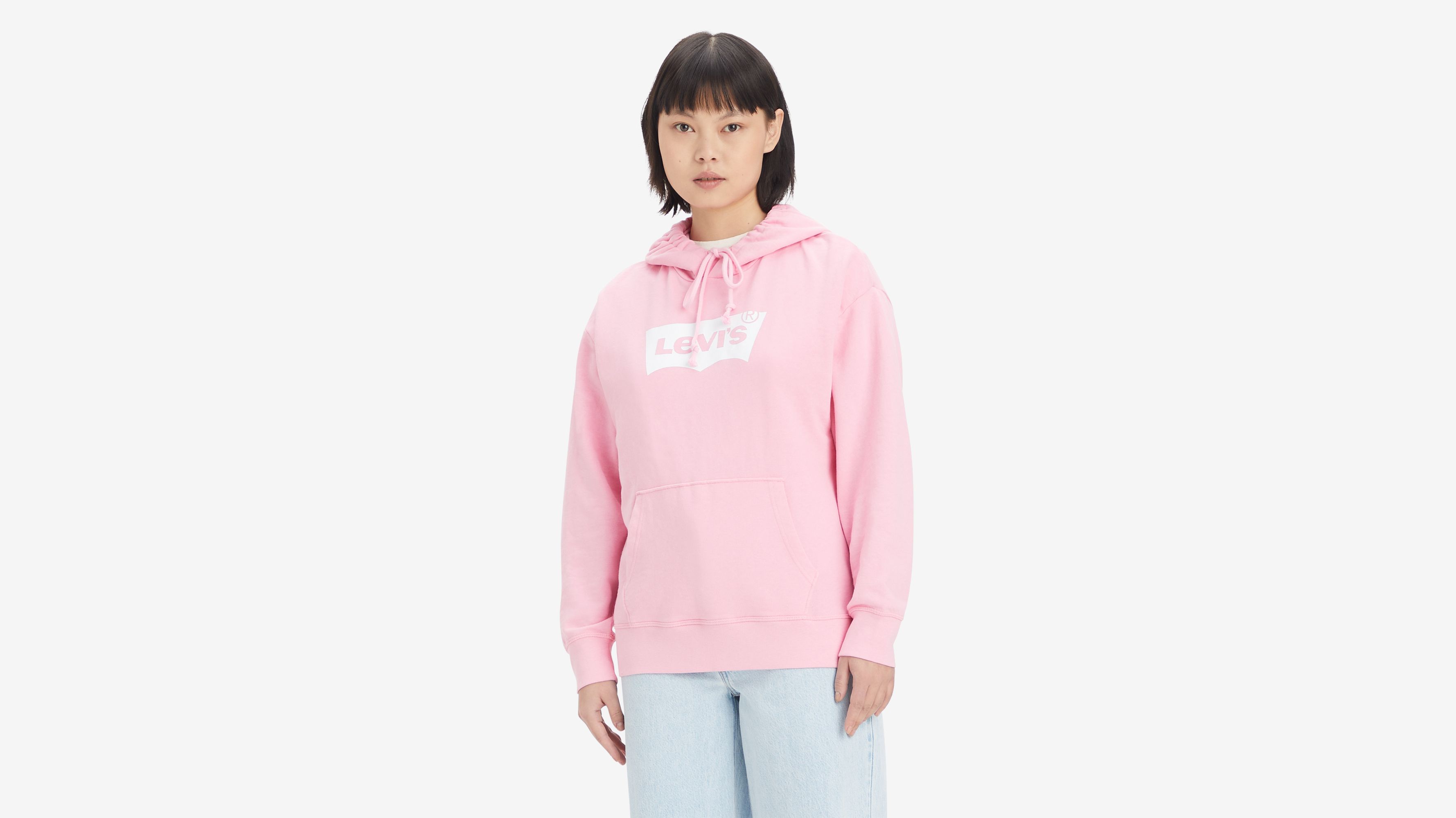 Levi's deals hoodie pink