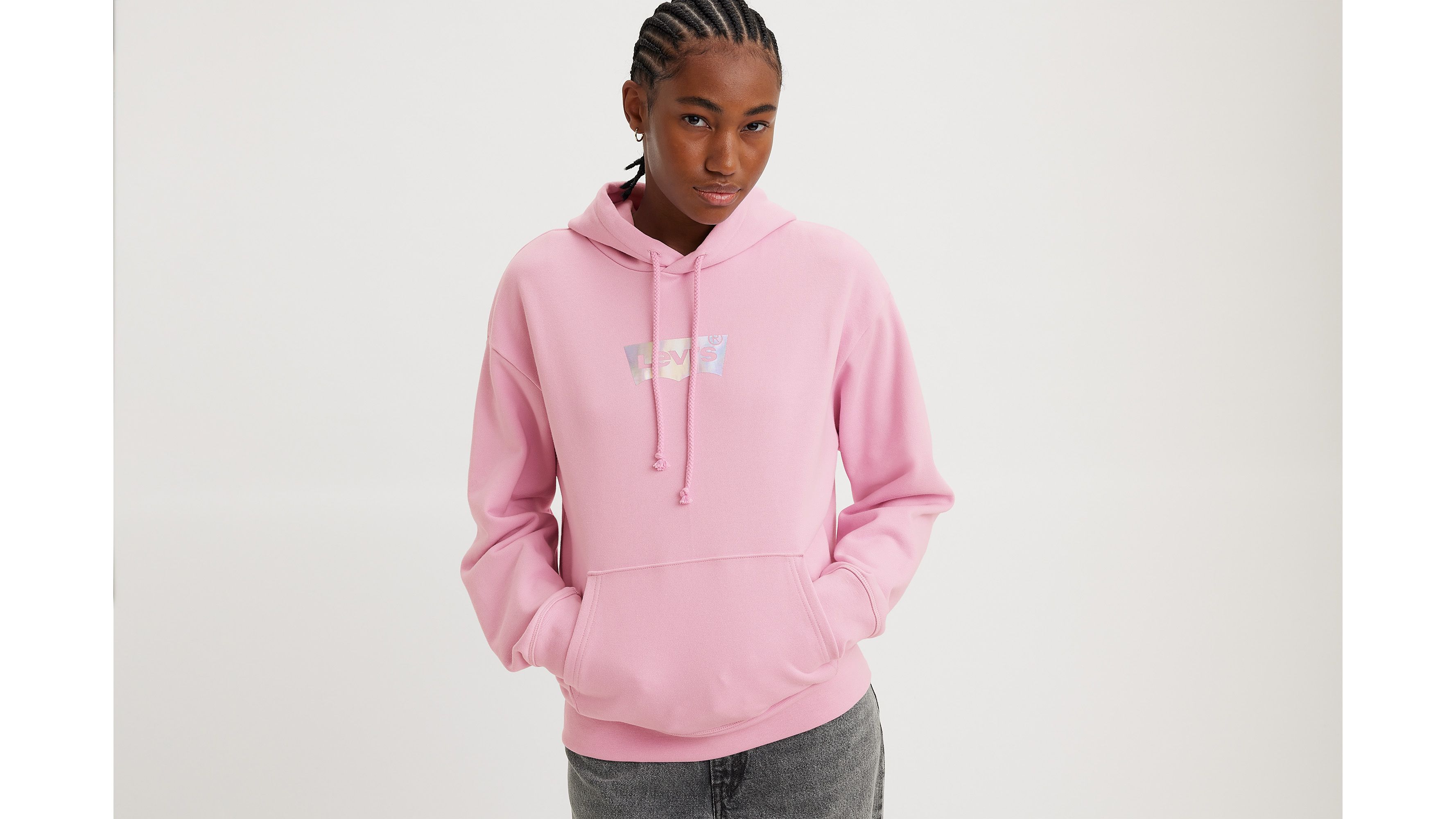 Graphic Standard Hoodie - Pink | Levi's® IT
