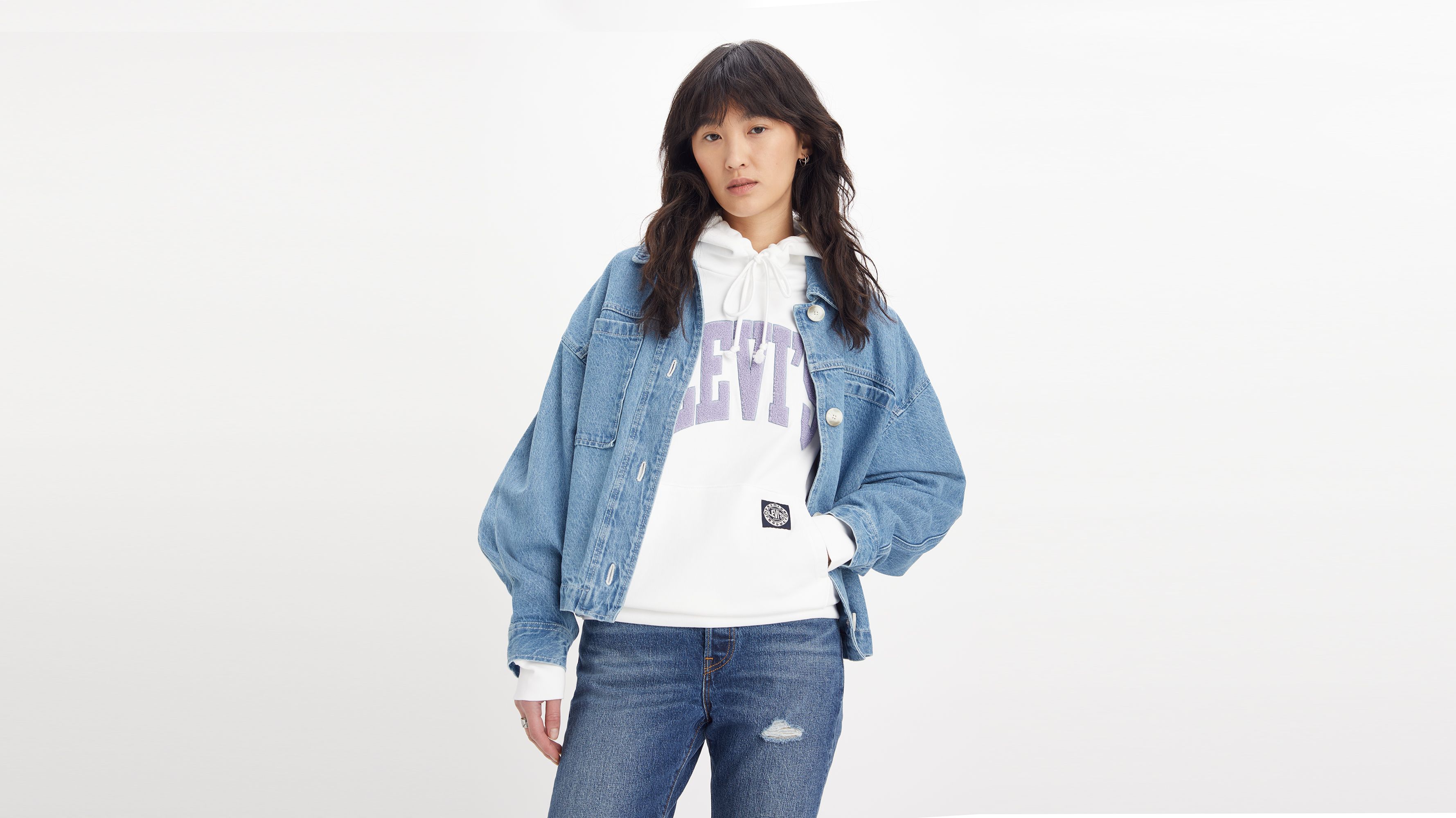 Felpa con cappuccio standard con stampa 1