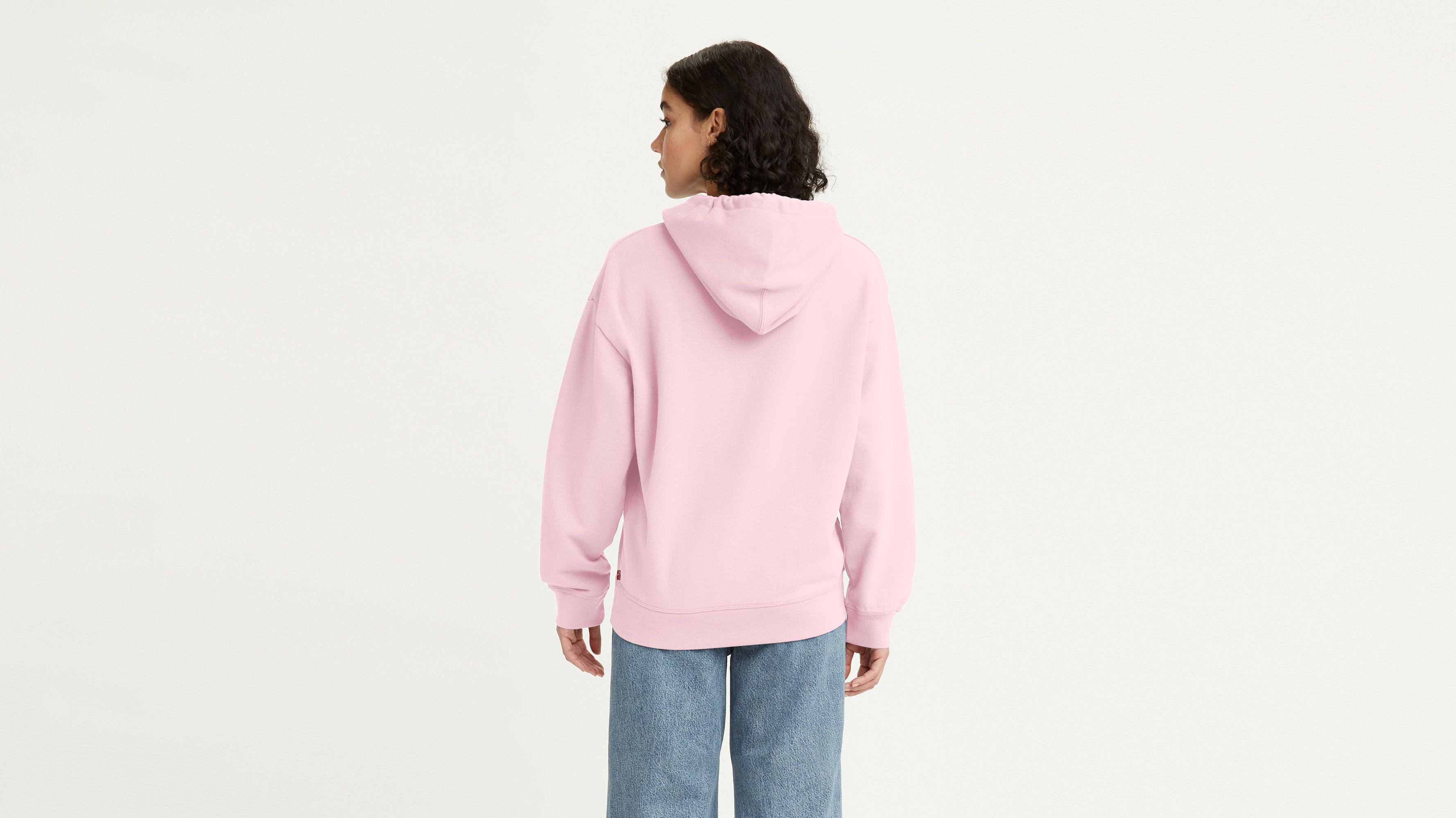 Levis hoodie outlet women's pink