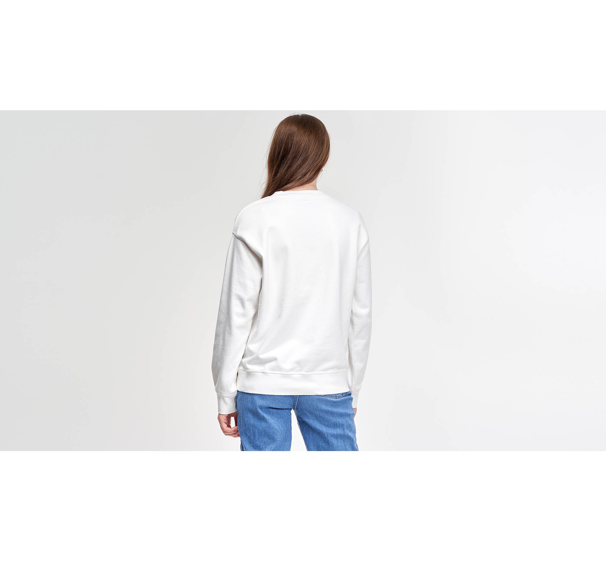 Graphic Standard Crewneck Sweatshirt - White