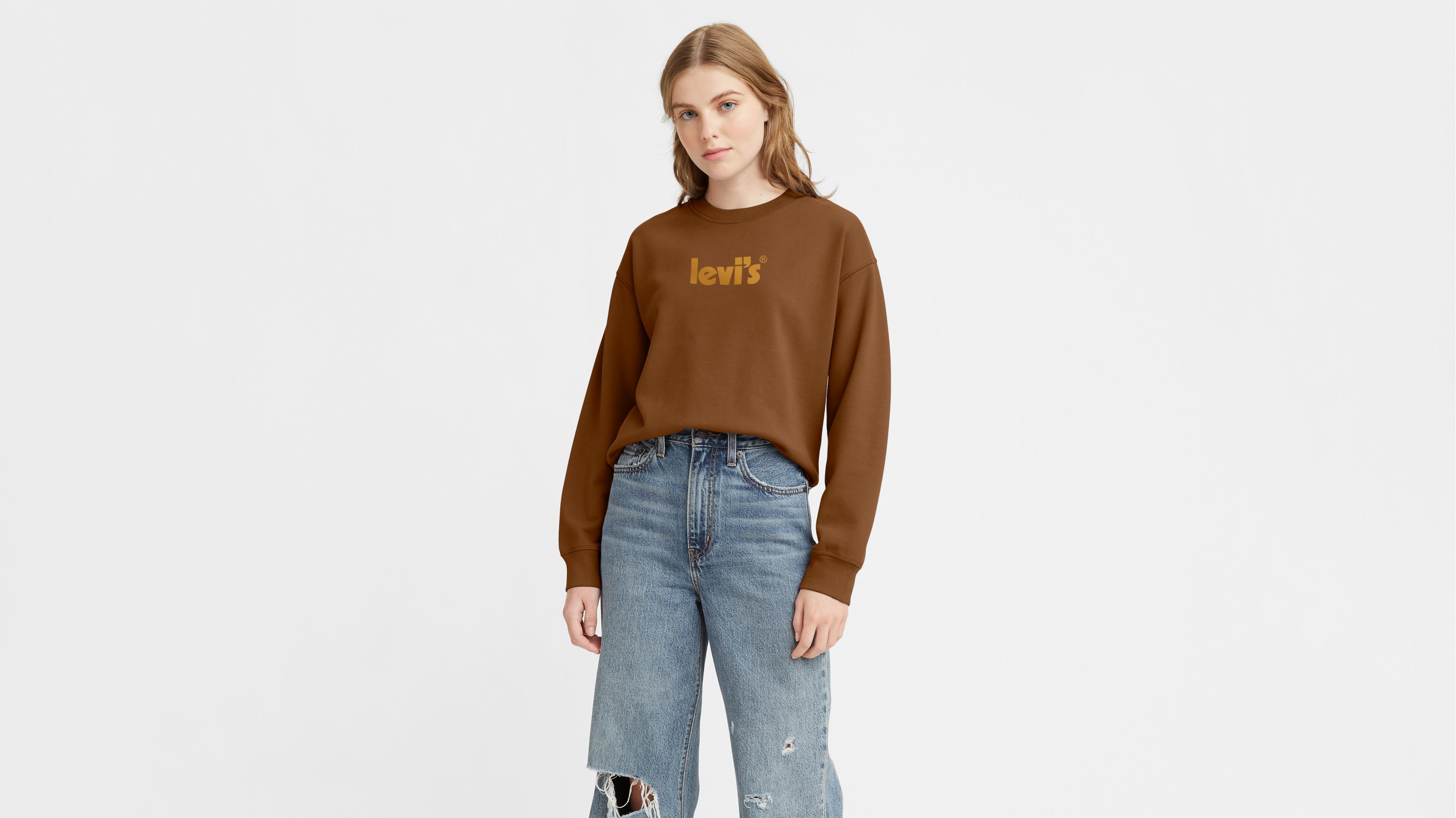 Standard Crewneck Sweatshirt Yellow Levi's® US