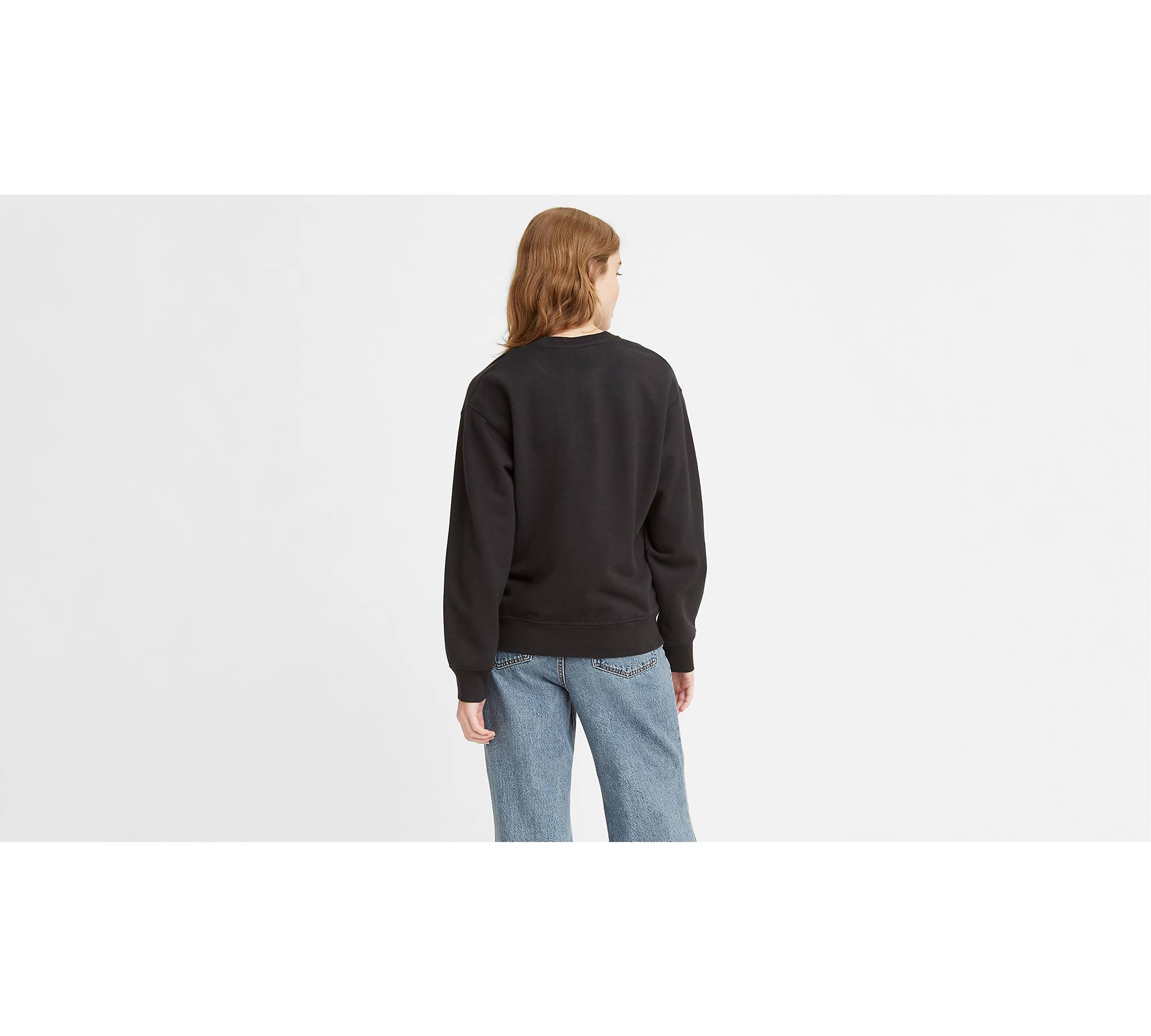 Standard Crewneck Sweatshirt - Black | Levi's® US
