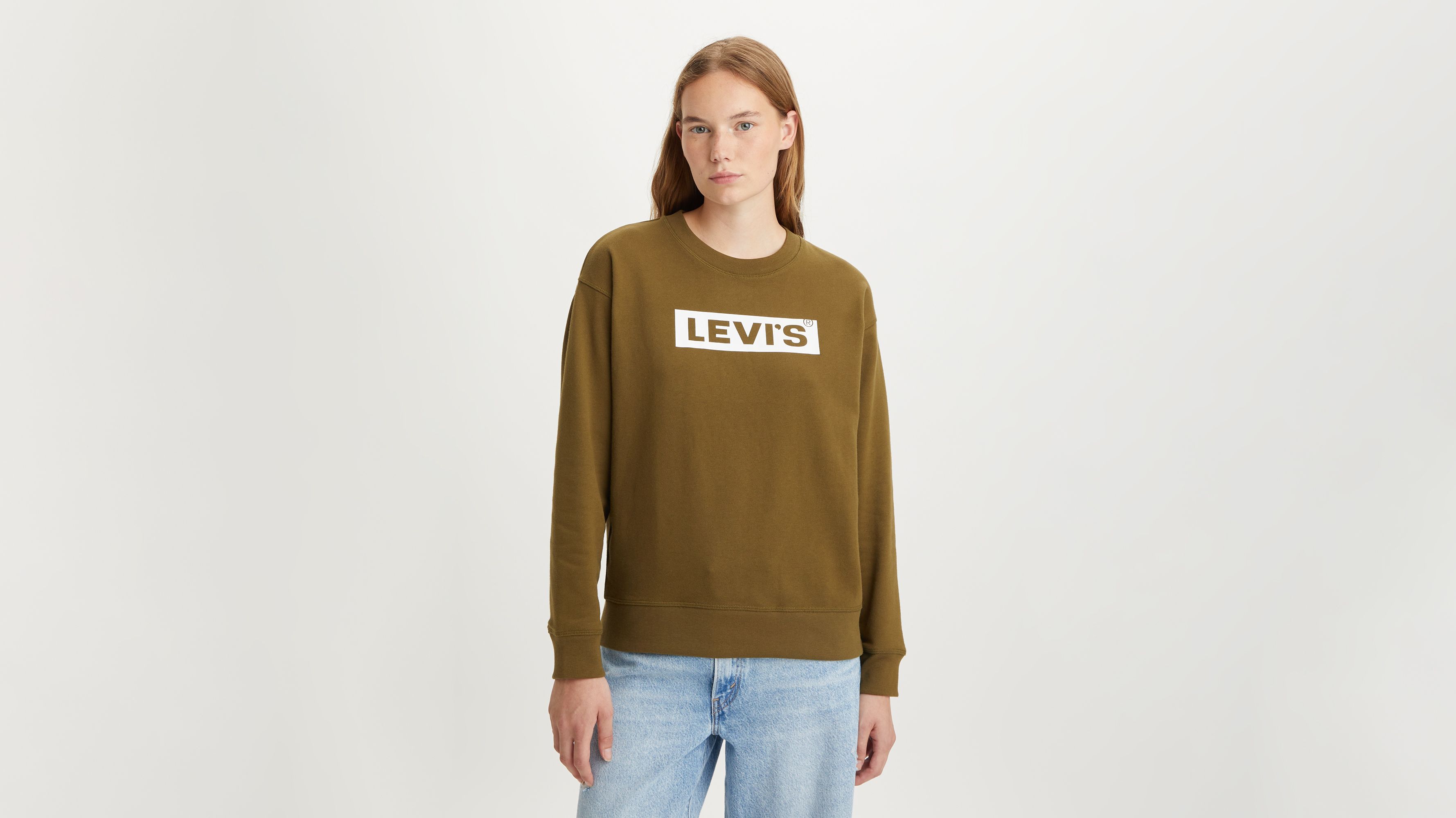 Sweat-shirt graphique à col rond standard 1