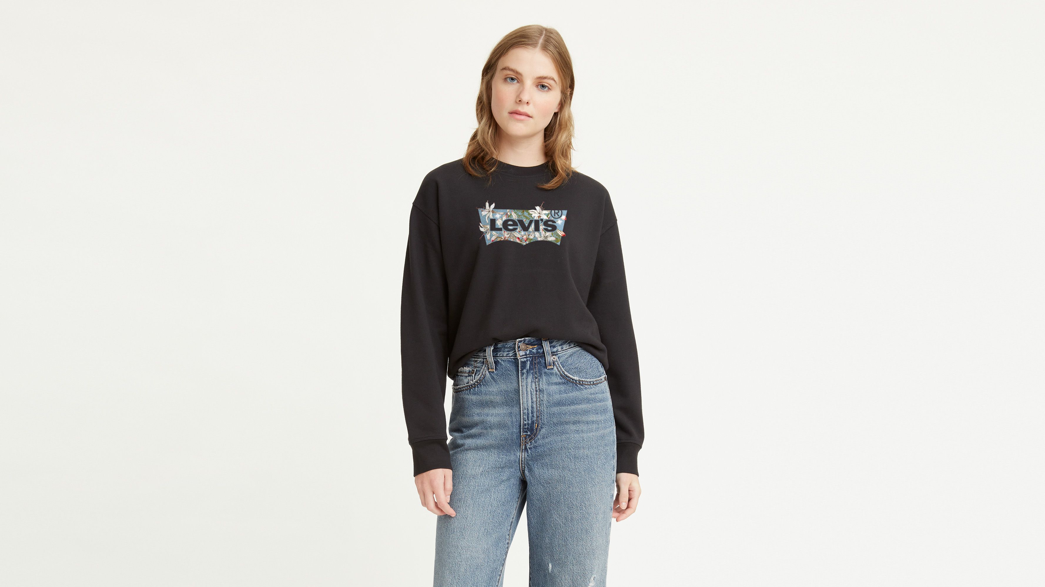 Graphic Standard Crewneck Sweatshirt Black Levi's® AD