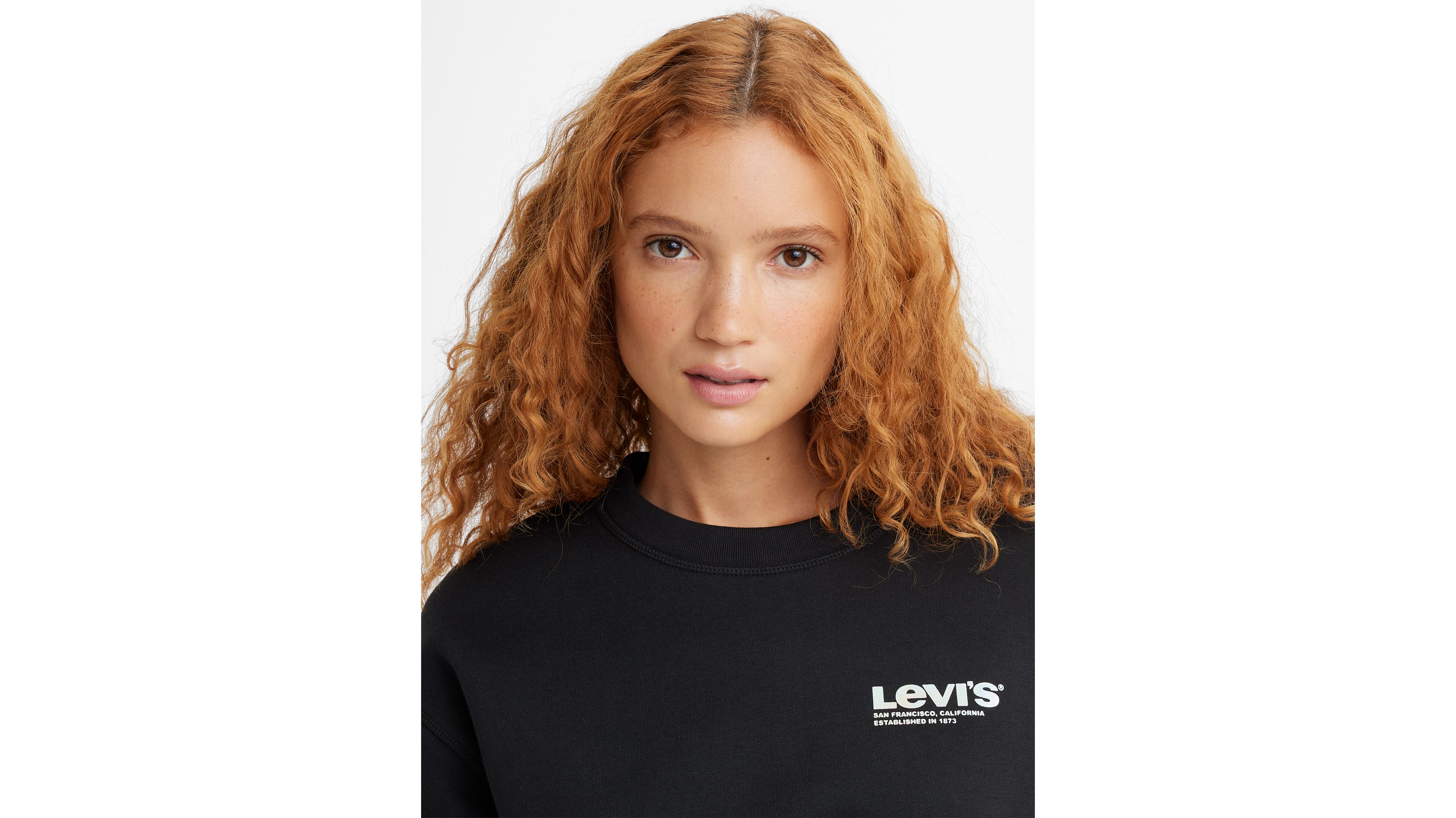 Felpa girocollo standard stampata 3