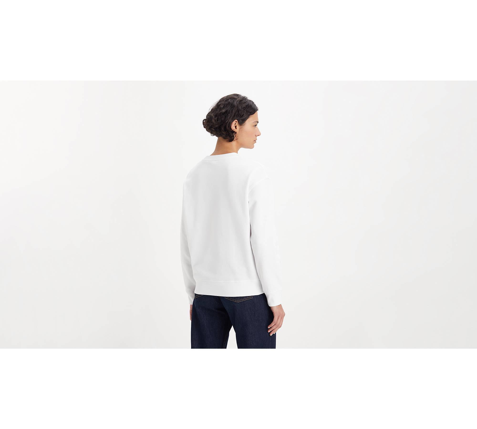 Graphic Standard Crewneck Sweatshirt - White