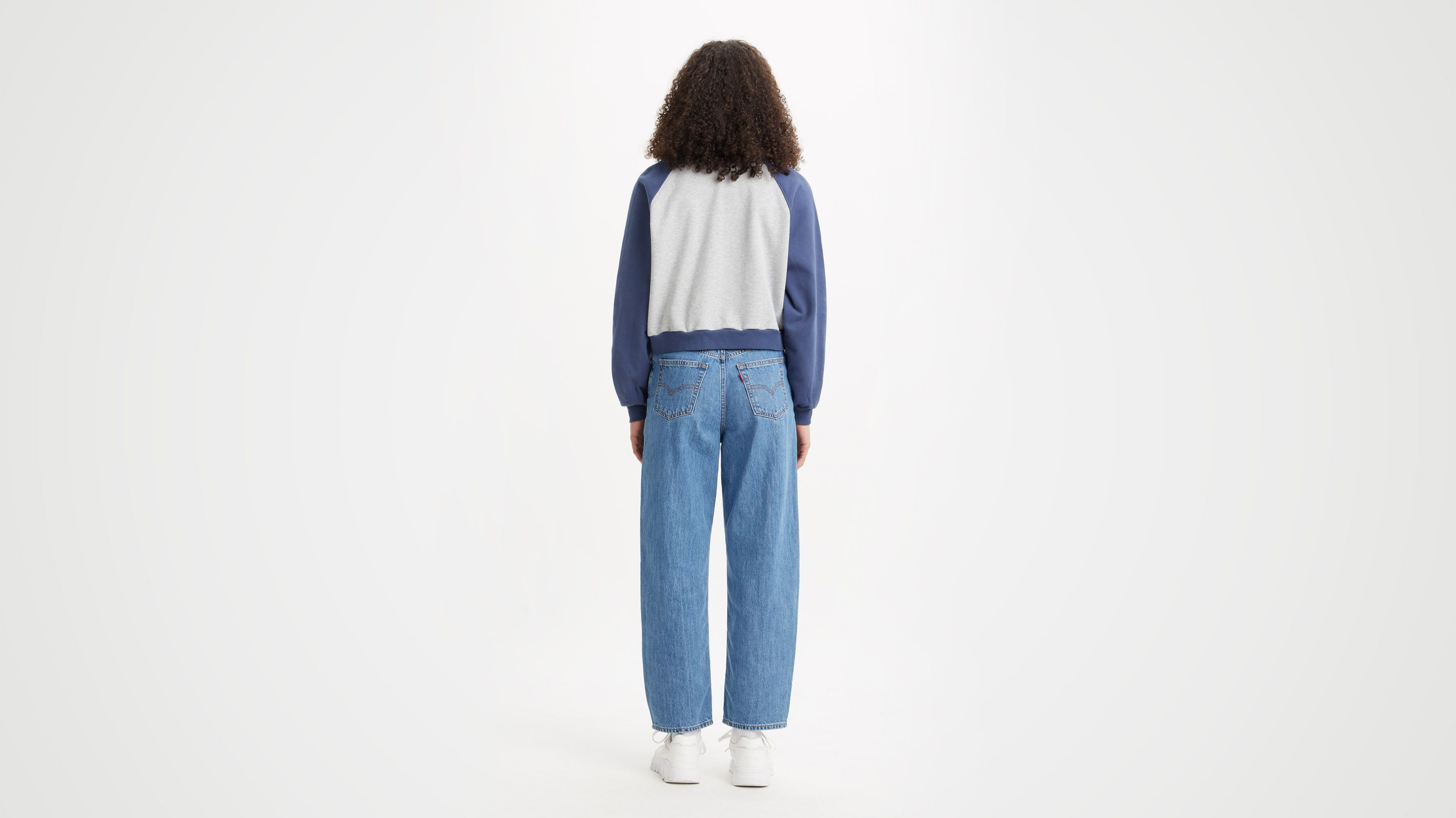 Levi's Women's Laundry Day Raglan Crewneck Sweatshirt - Vintage Inspired & Supersoft - View #10