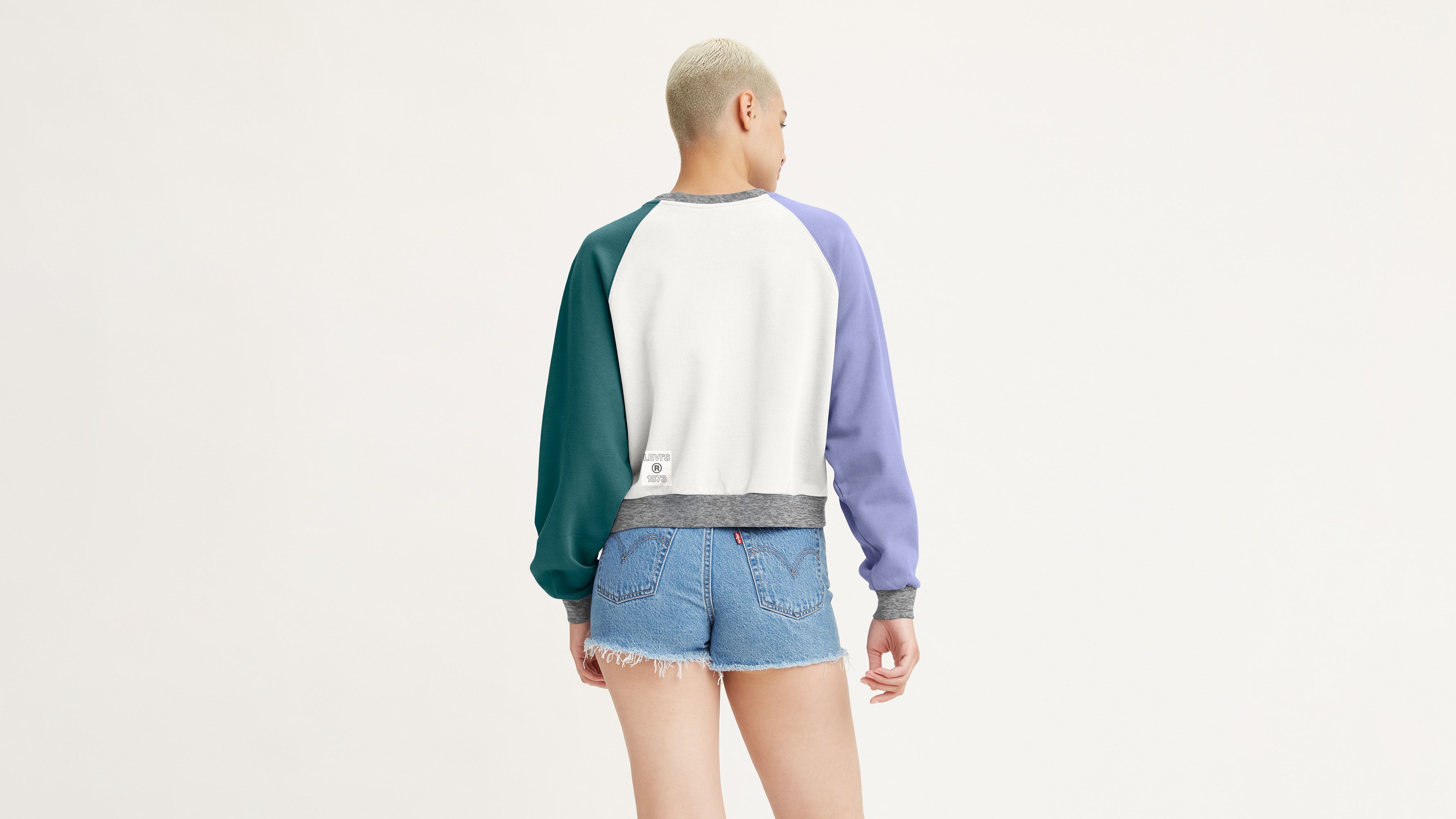 Vintage Raglan Crewneck Sweatshirt - Multi-color | Levi's® CA