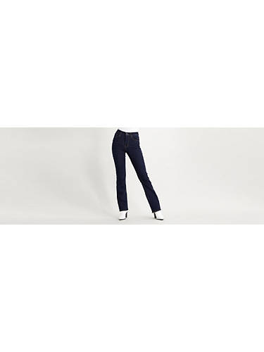725™ High Rise Bootcut Jeans - Blue | Levi's® BE