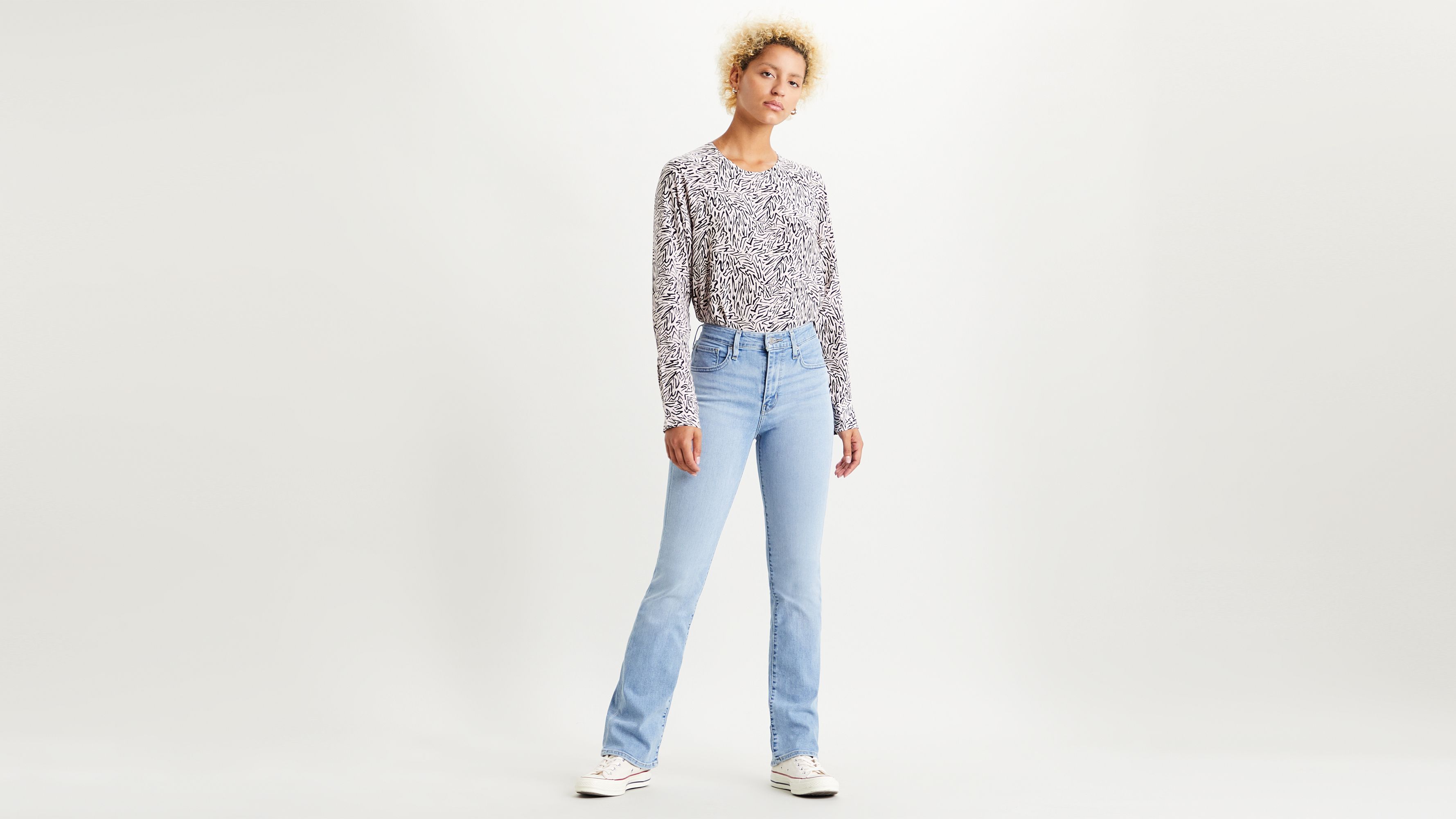 levi high waisted jeans bootcut