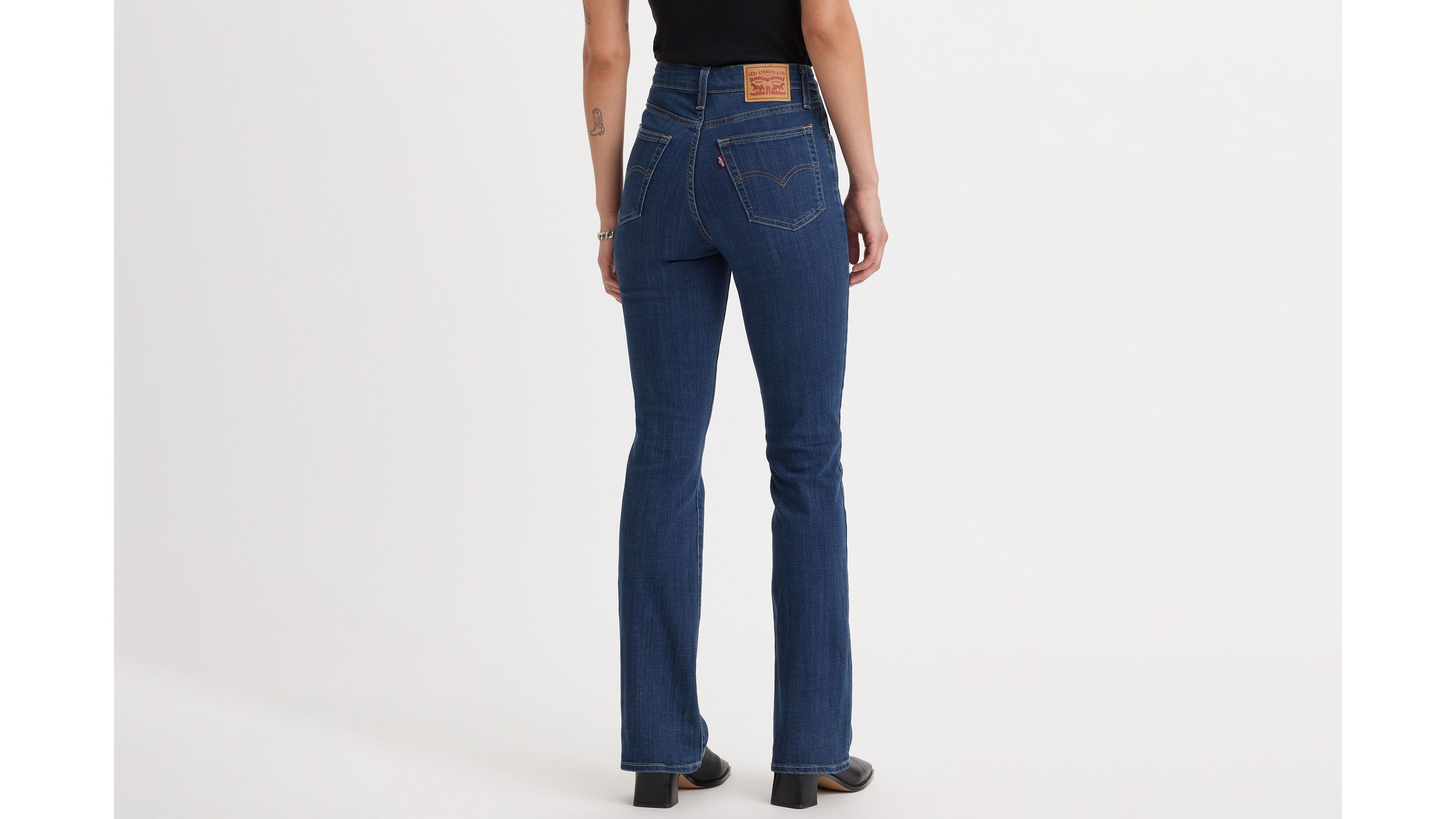 Calça Jeans Feminina Azul 725 Bootcut Original Levi's 33617