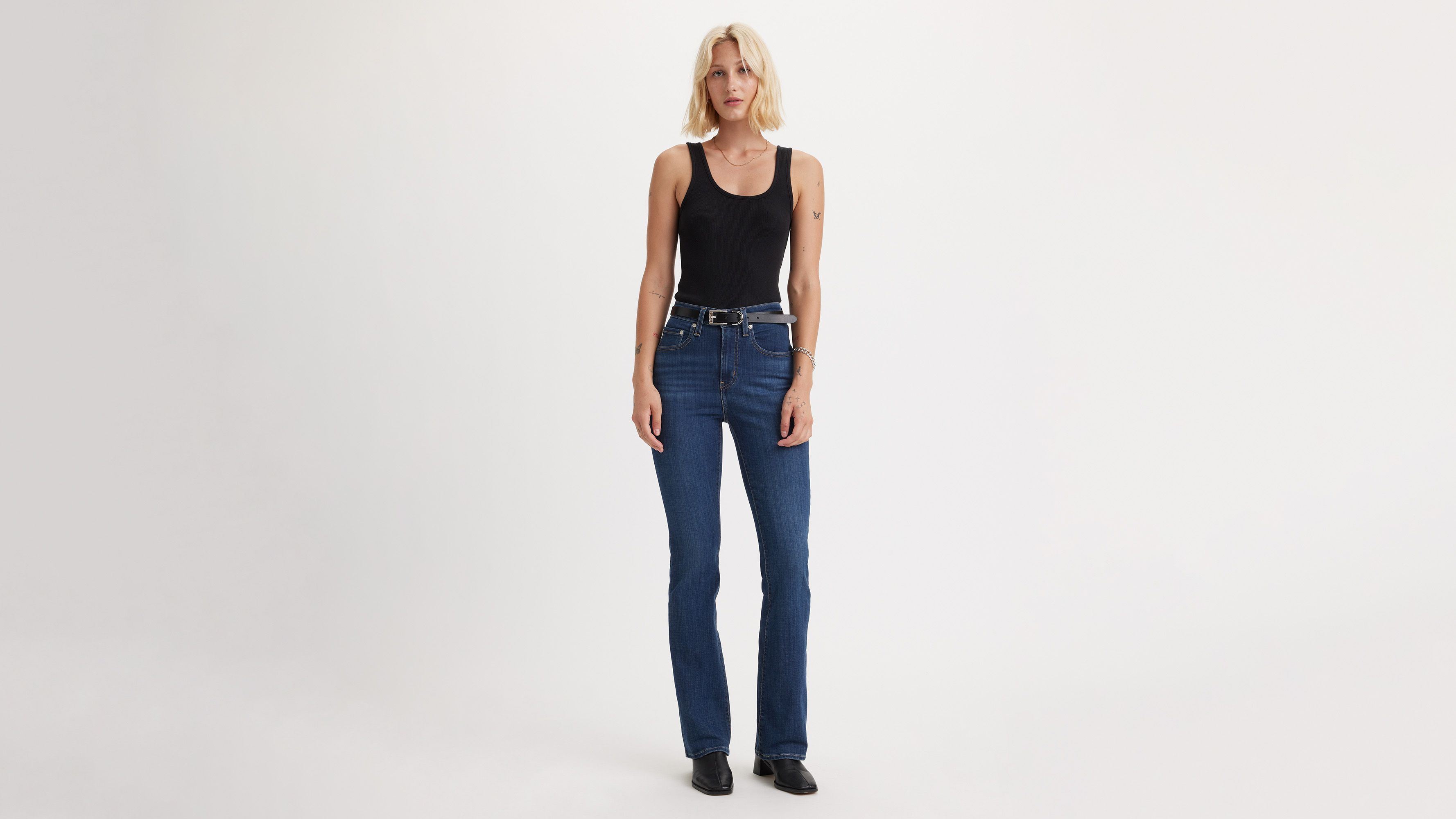 levi boot cut jeans