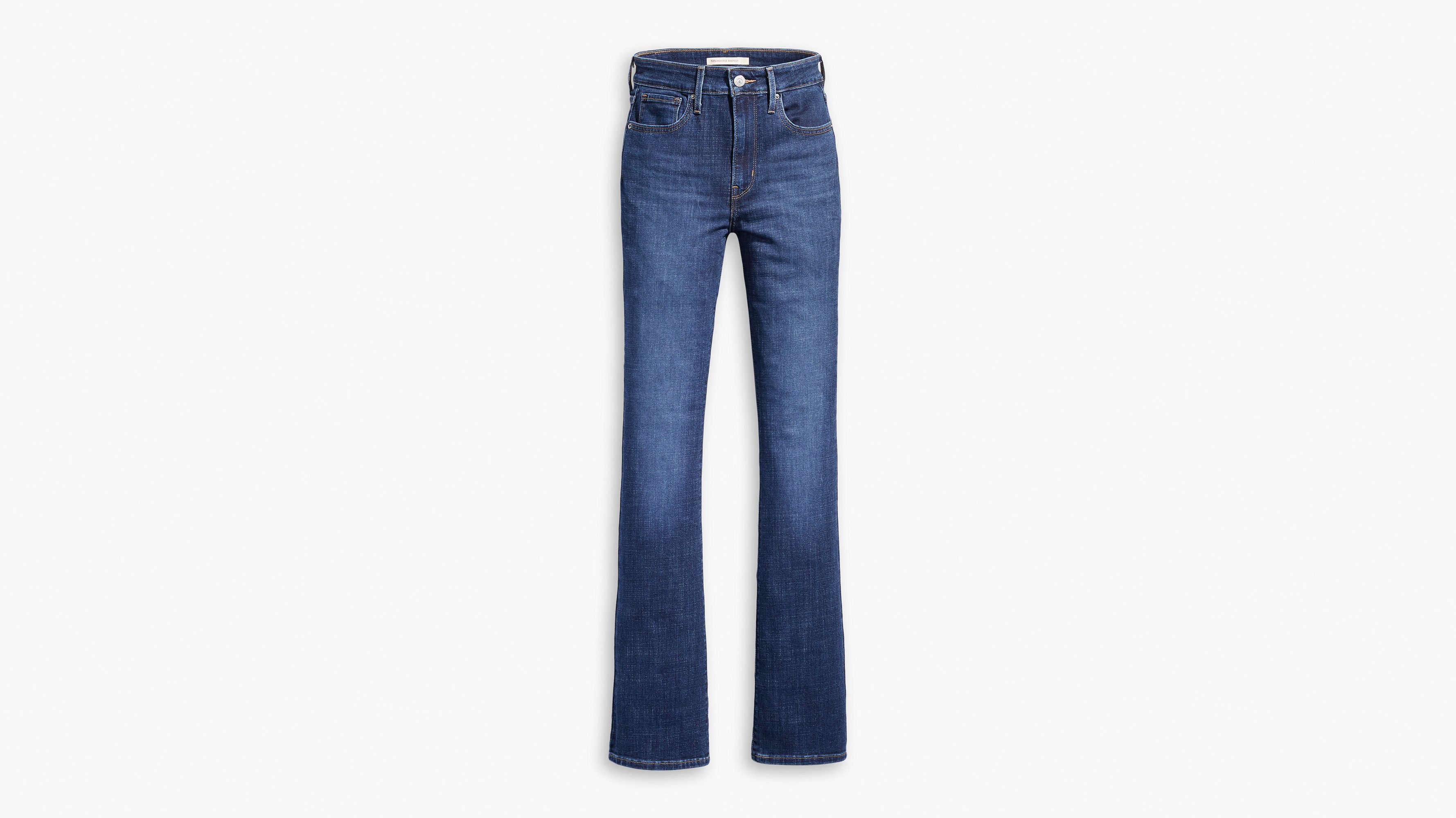 Levi's 725: Alcalas Western Wear 725 High Rise Bootcut Cast Shadows Jeans  <br> • A Leg-Lengthening Bootcut Silhouette <br> • Designed To Give You  Legs For Days <br> • Fits Slim Through