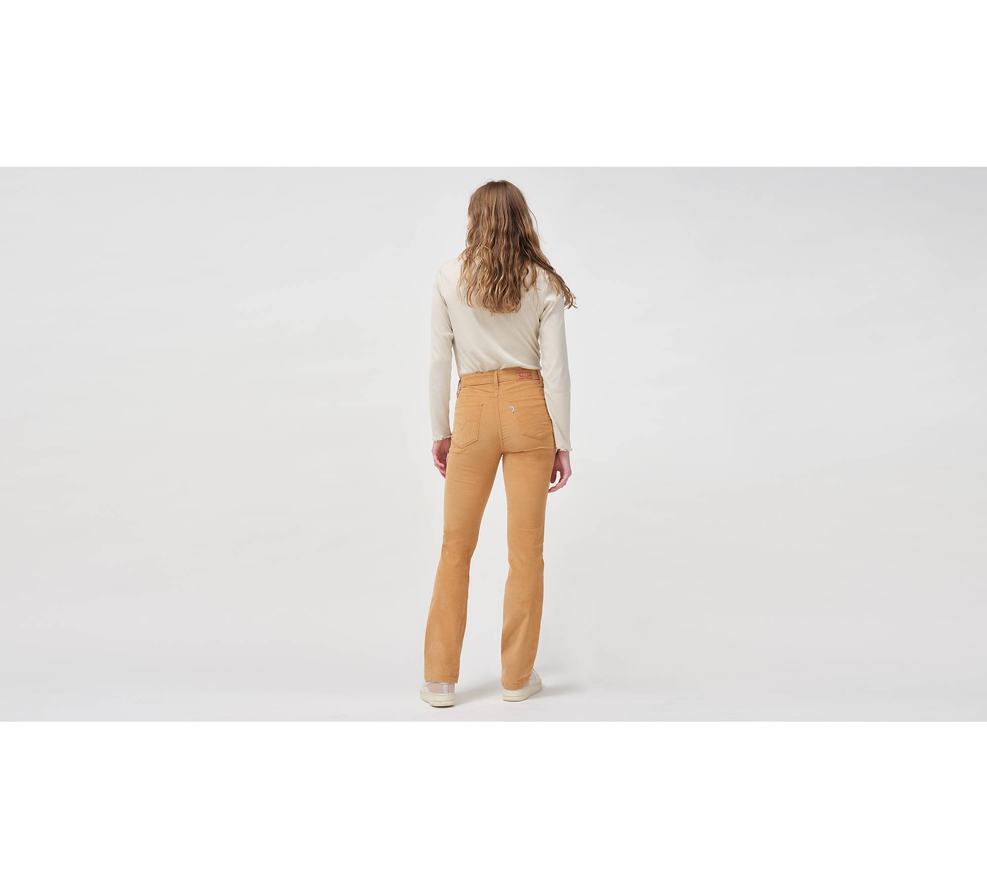 Brown flare pants / bootcut corduroy jeans
