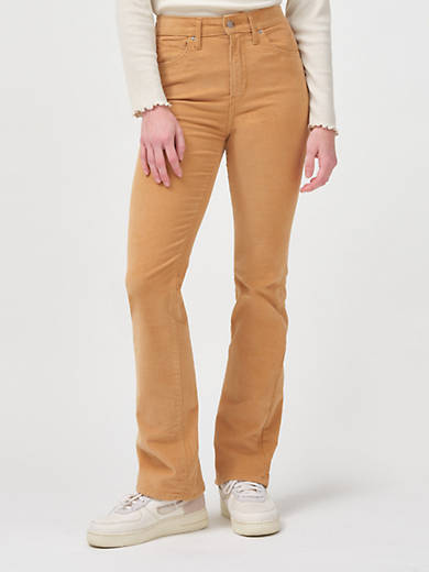 725 High Rise Bootcut Women's Corduroy Pants - Brown | Levi's® US