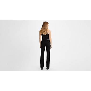 Levi's 725 high rise bootcut jeans in black