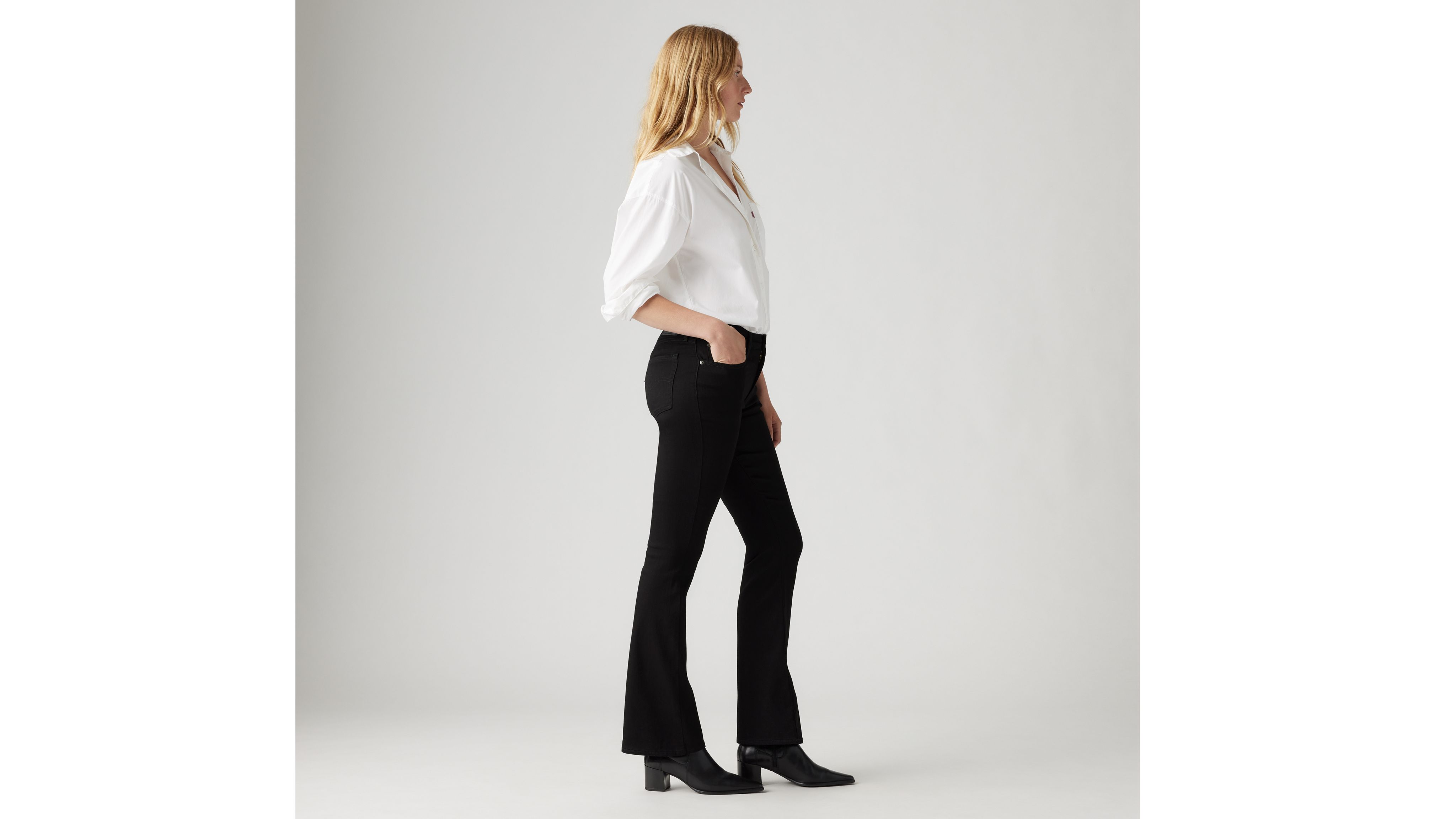 725 High Rise Bootcut Women's Jeans - Black