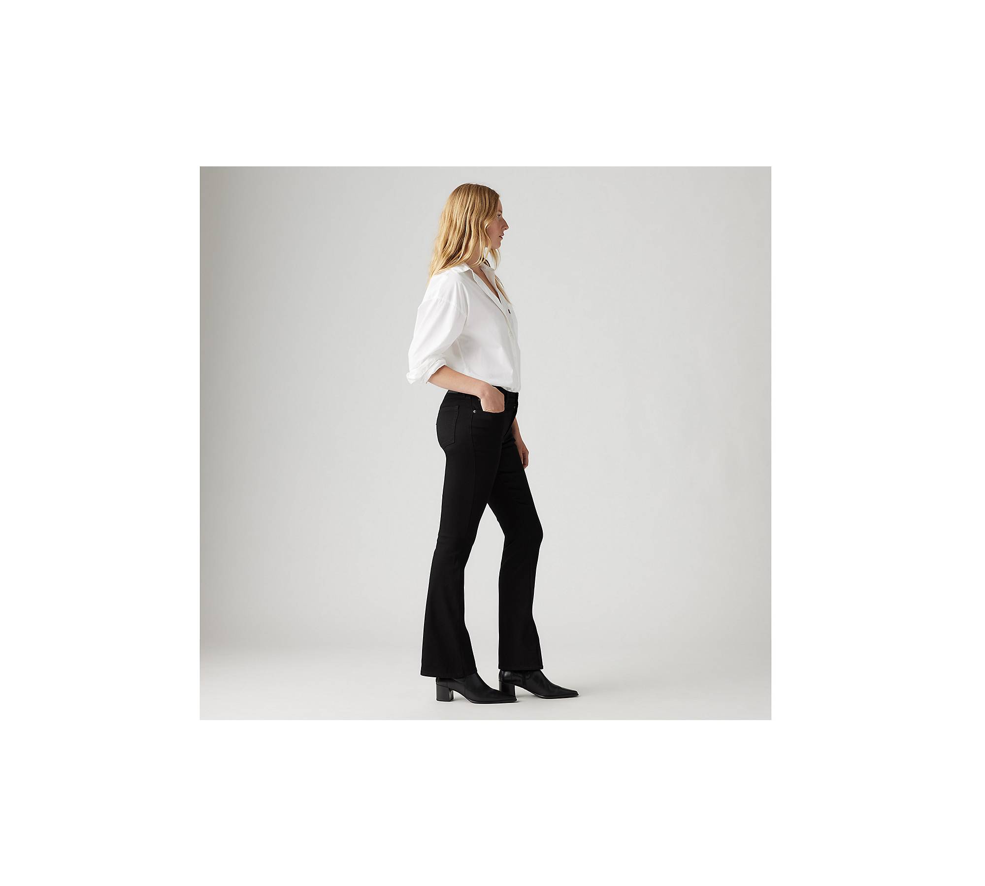 Women’s Uniform Boot Cut Leg Trouser Black