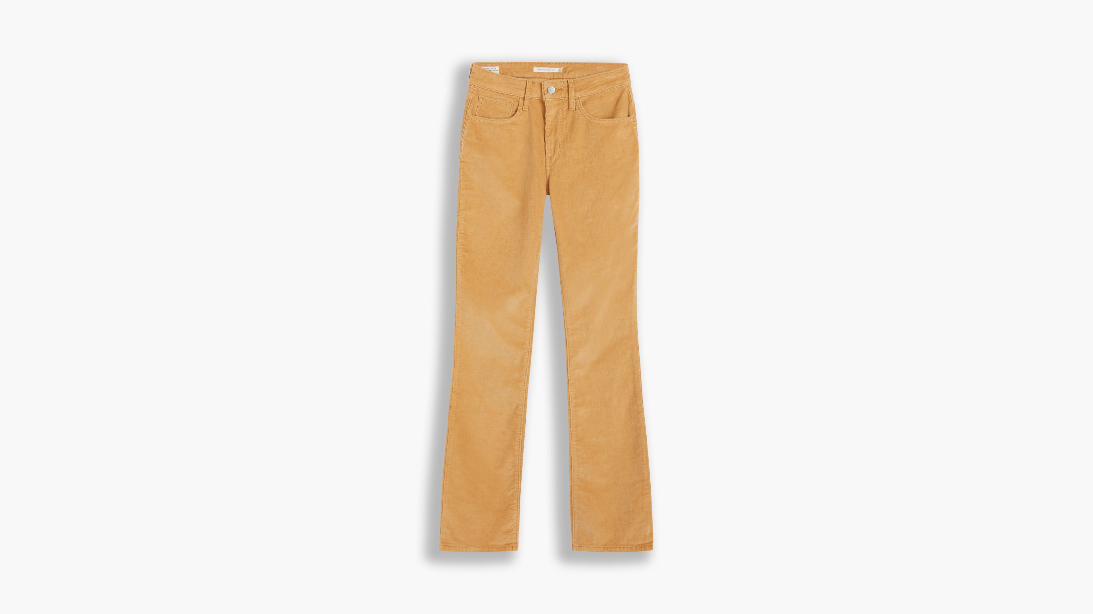 high waisted bootcut khaki pants