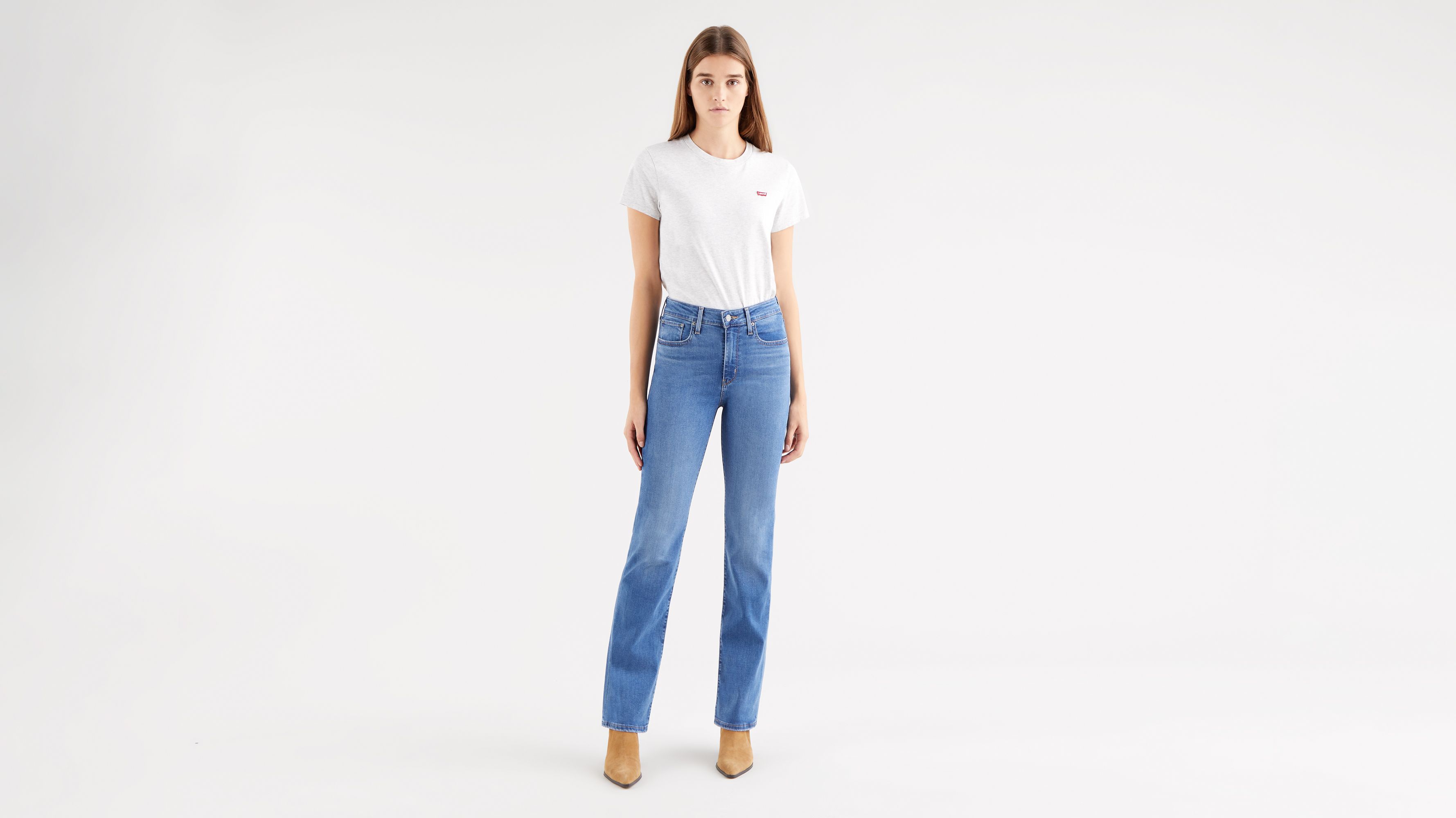 Levi's® 725™ HIGH RISE BOOTCUT - Bootcut jeans - rio fate/light-blue denim  