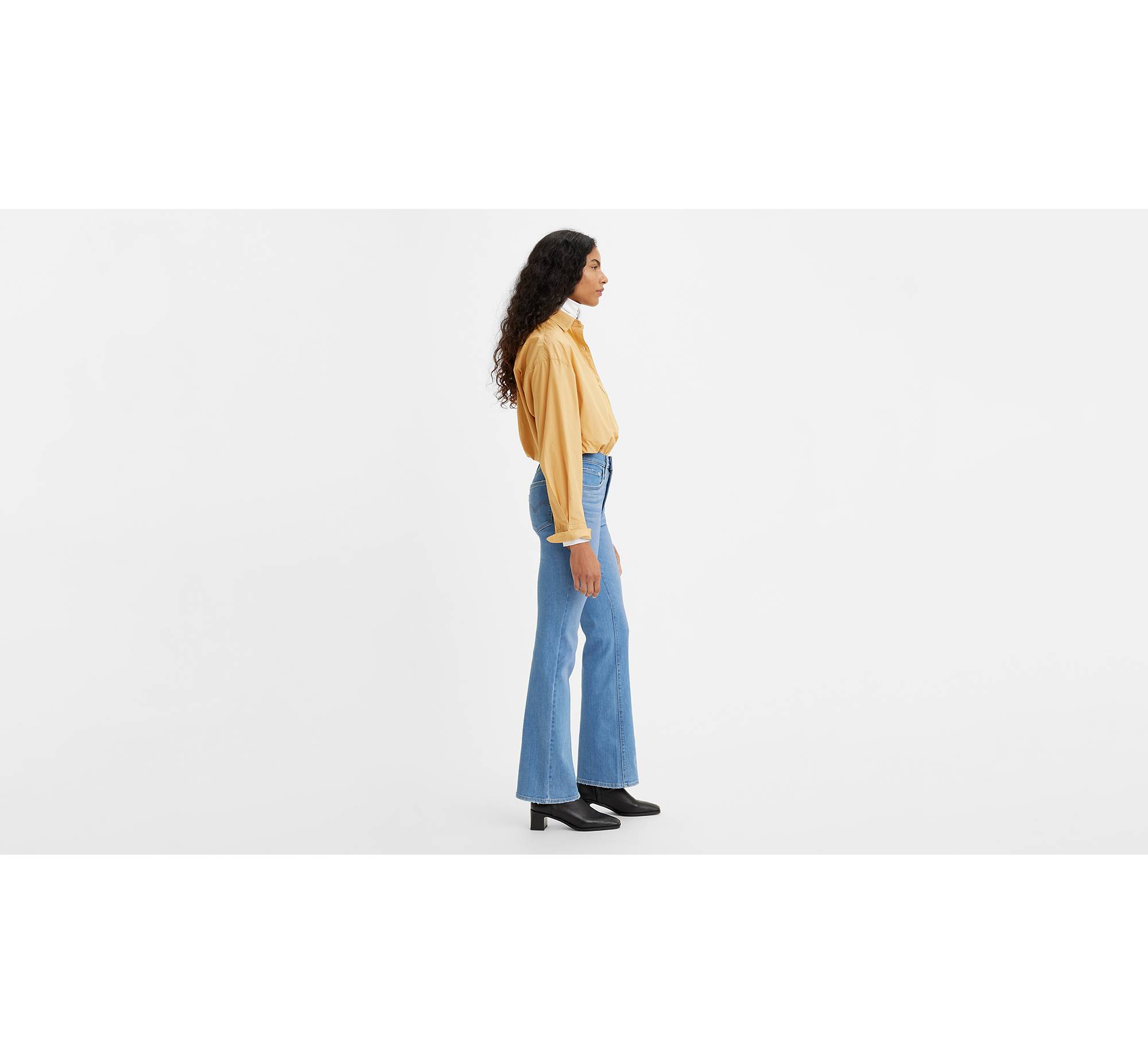 725™ High Rise Bootcut Jeans - Blue | Levi's® RO