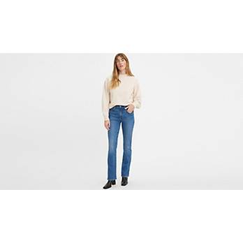 Levis Womens 725 High Rise Bootcut Jeans 