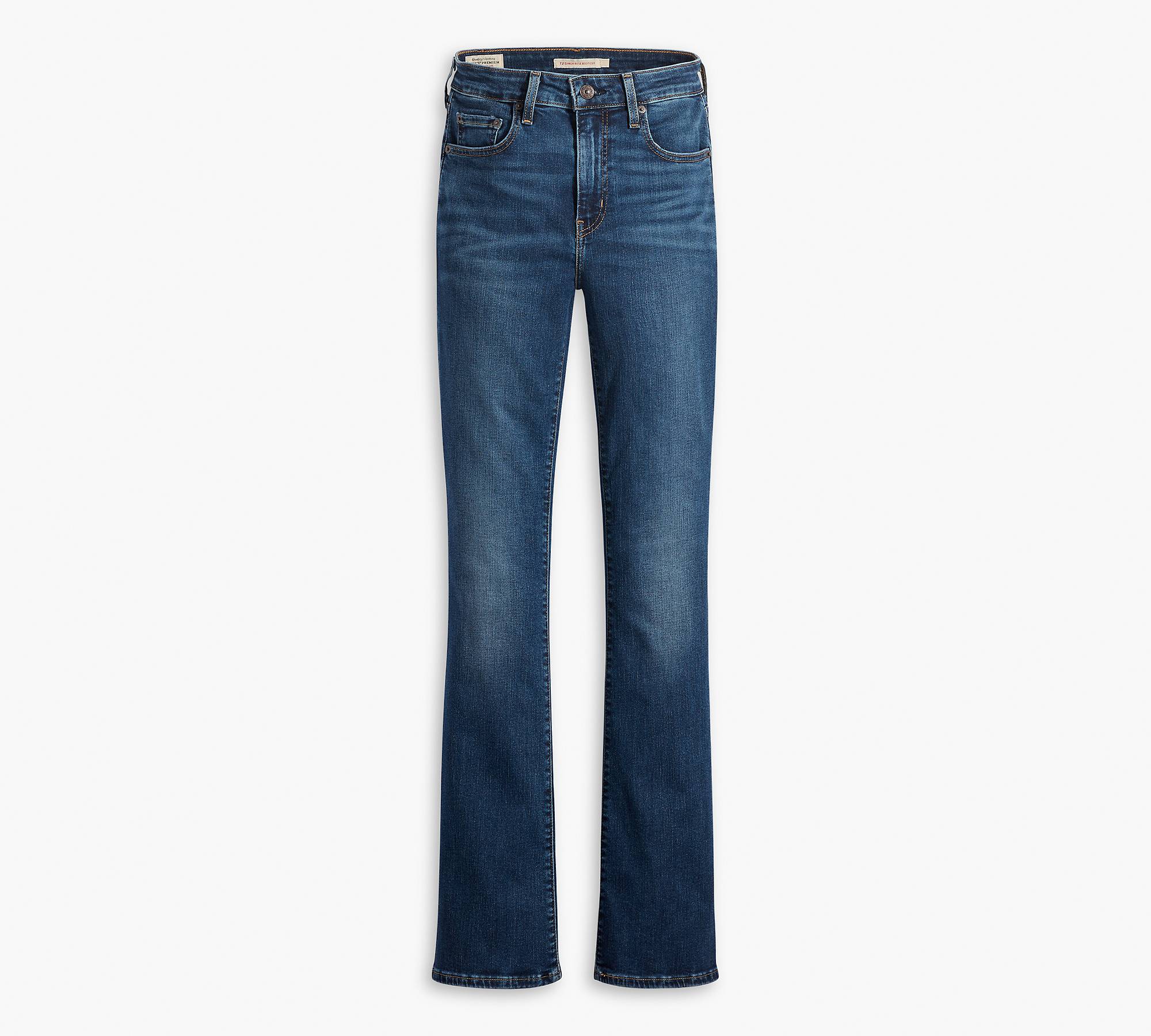 725™ High Rise Bootcut Jeans - Blue | Levi's® HU