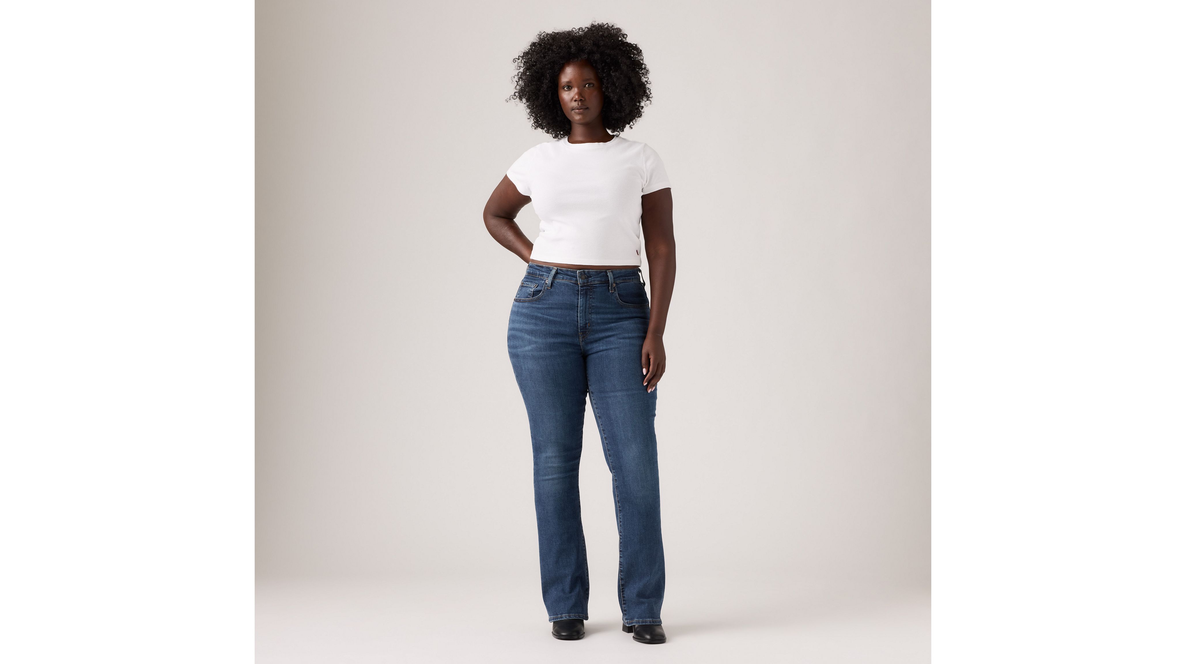 Jean 725 Bottillon taille haute pour femme 9