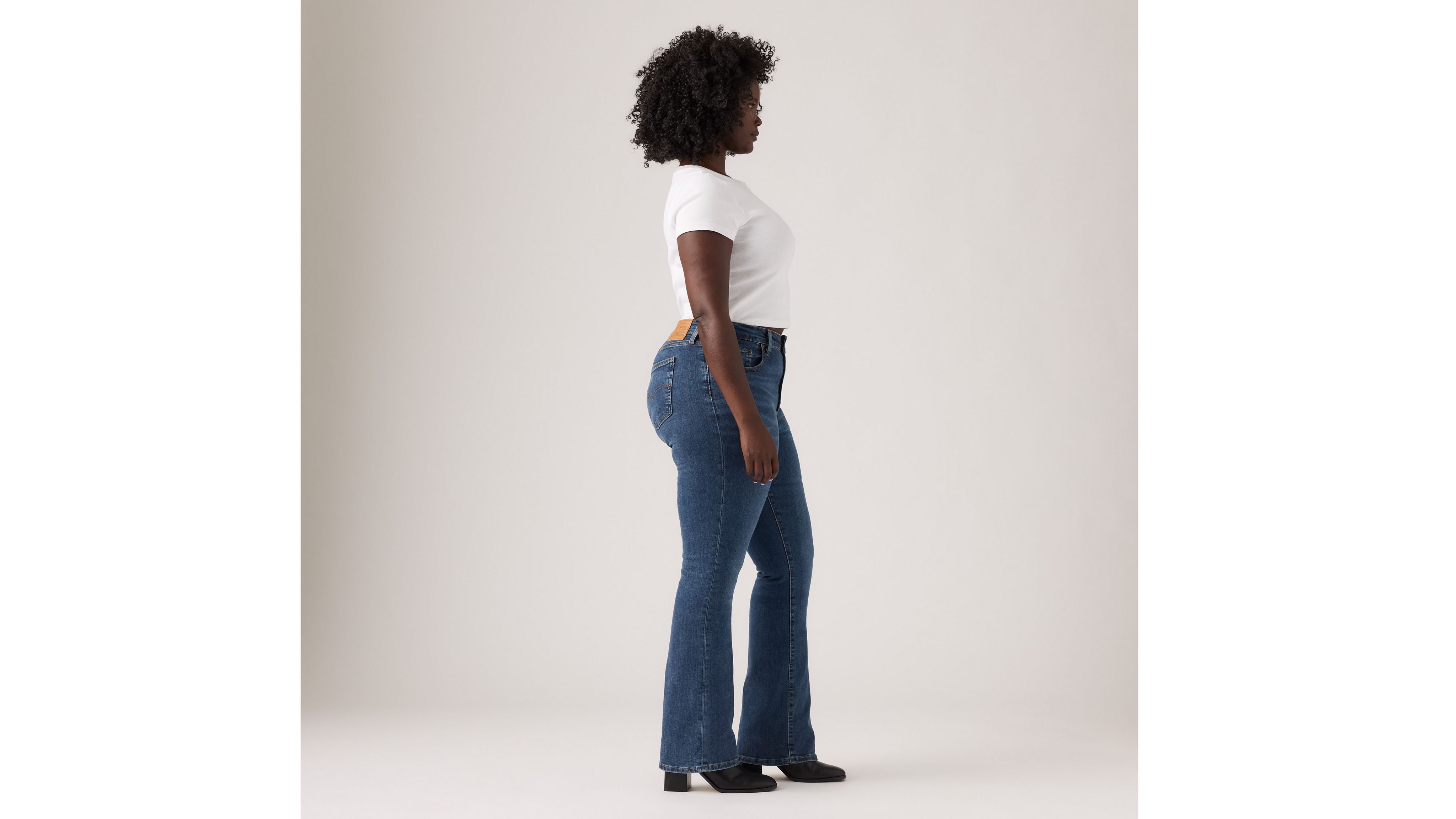 Jean 725 Bottillon taille haute pour femme 11