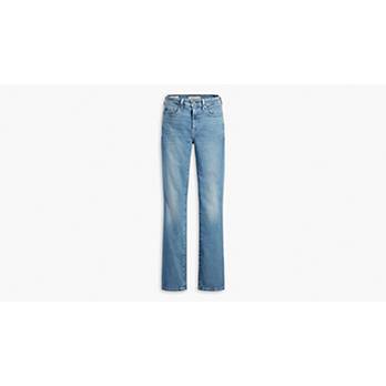 Levi's 725 High Rise Bootcut Jeans Waist Size 27 x 32 Tribeca Sun Light  Wash