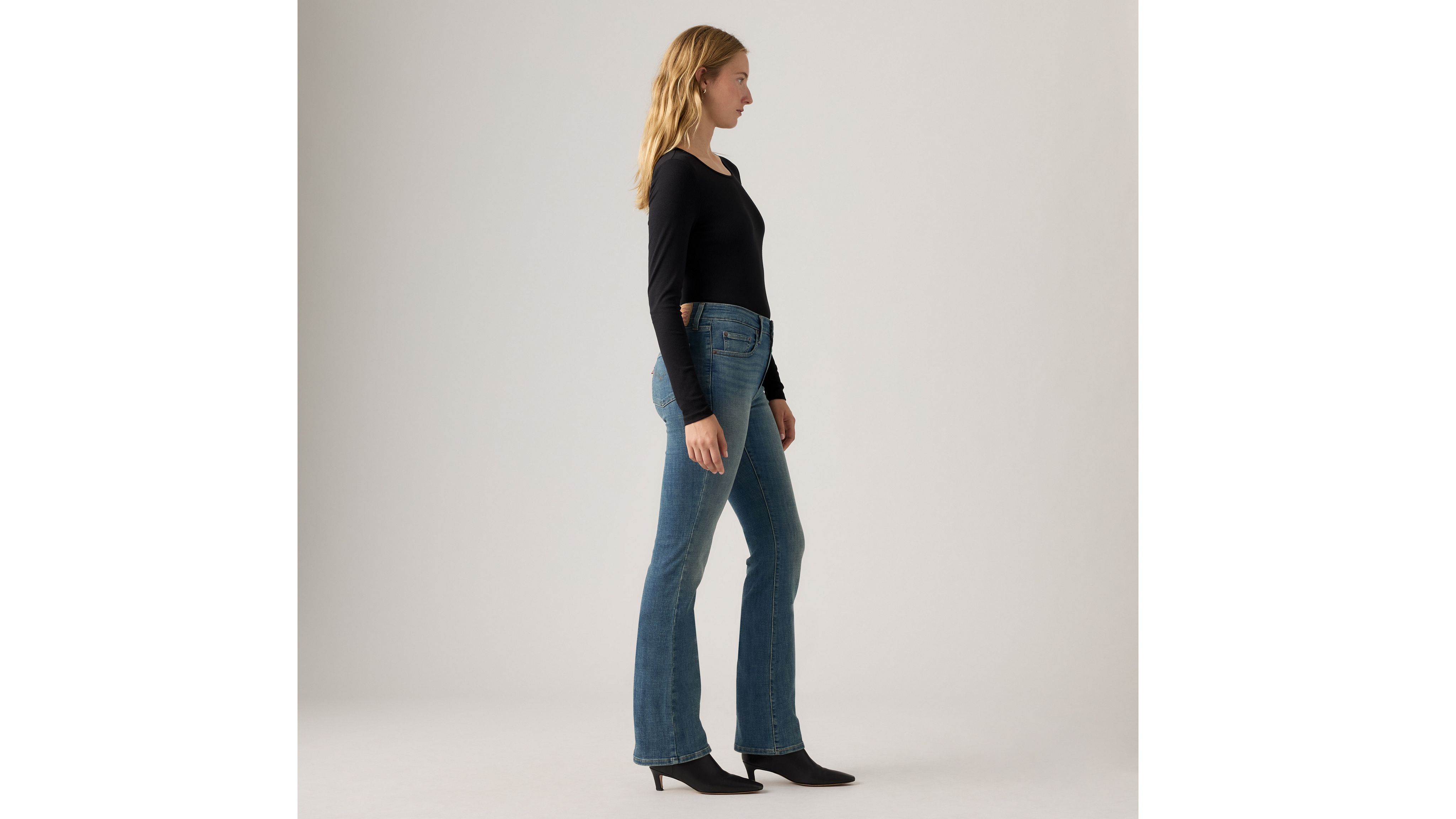 725 High Rise Bootcut Women's Jeans - Dark Wash