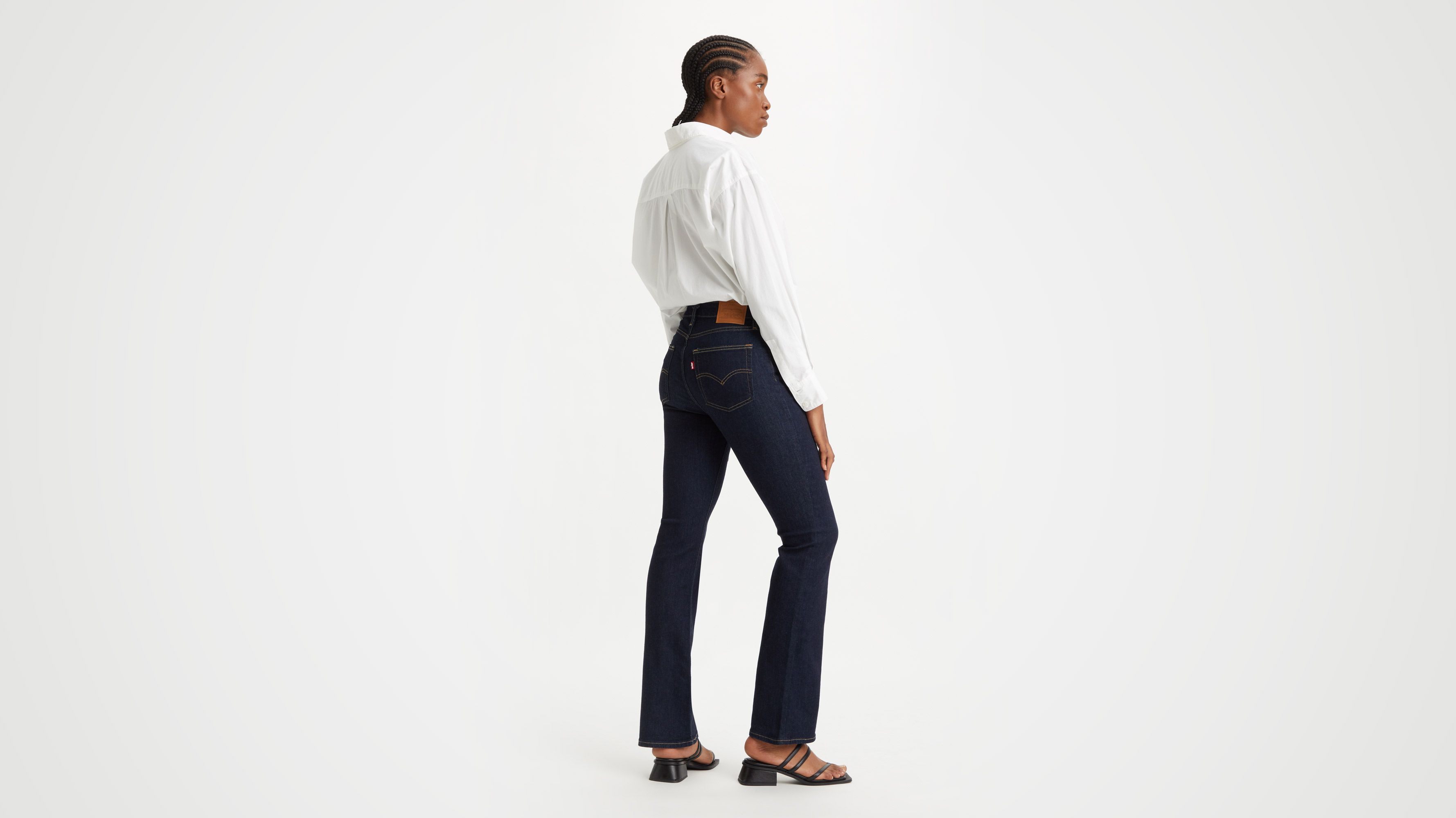 LEVI'S - Women's 725 high-rise bootcut jeans - Blue - 1875900540