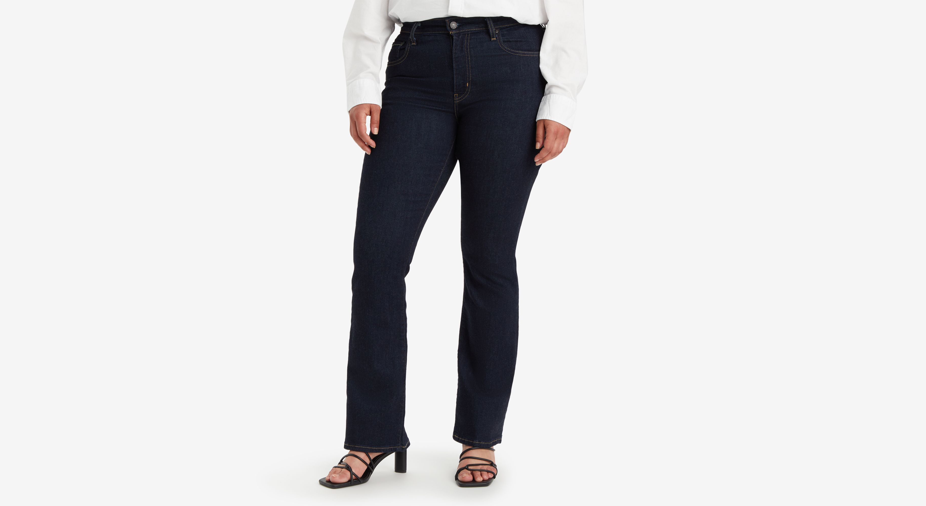 725™ High Rise Bootcut Jeans - Blue | Levi's® MT