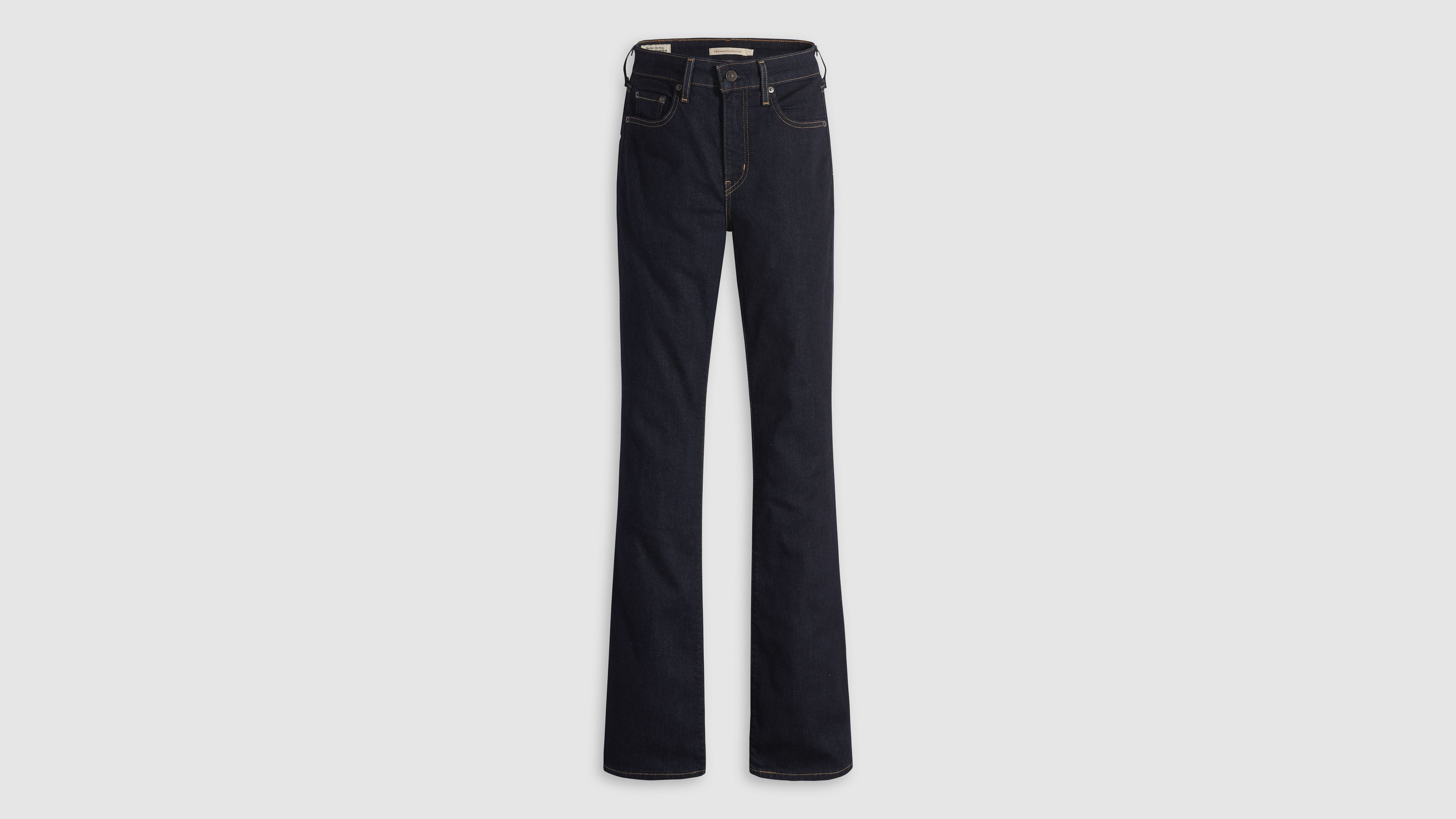 Dżinsy 725™ Bootcut Z wysokim Stanem - Niebieski | Levi's® PL