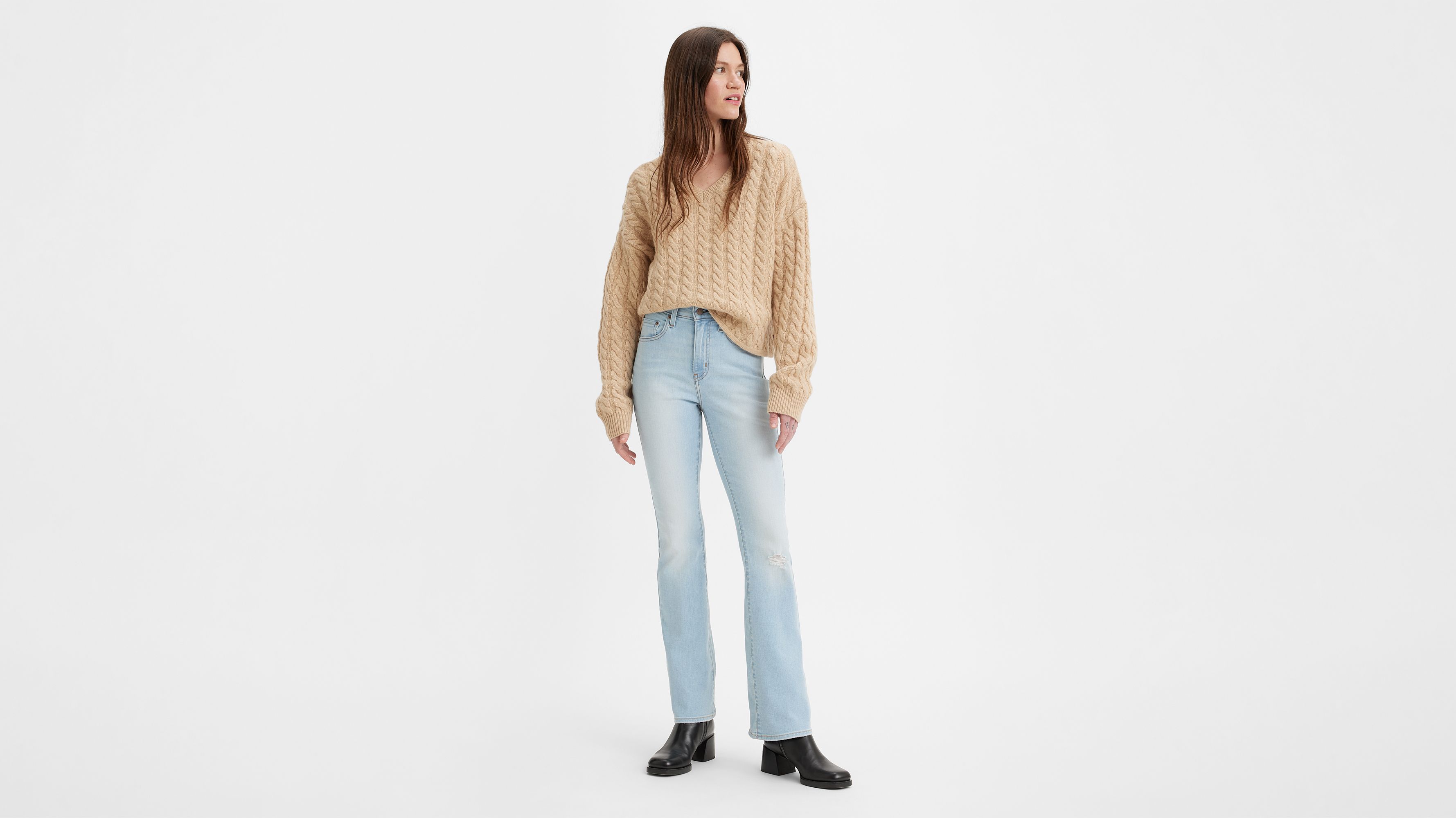 725 High Rise Bootcut Women's Jeans - Light Wash | Levi's® US
