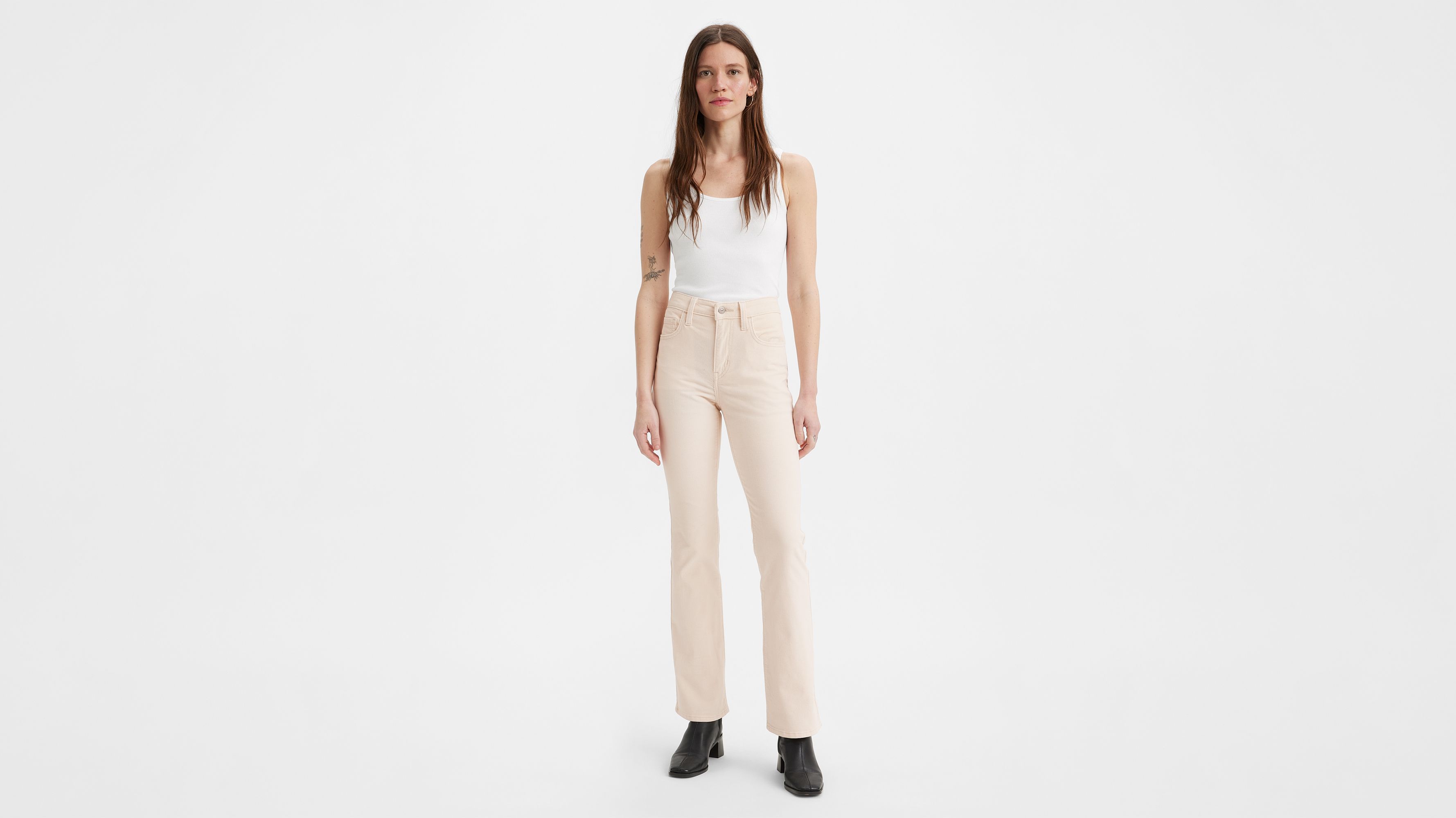 J.Crew: High-rise Slim Demi-boot Pant In Corduroy For Women