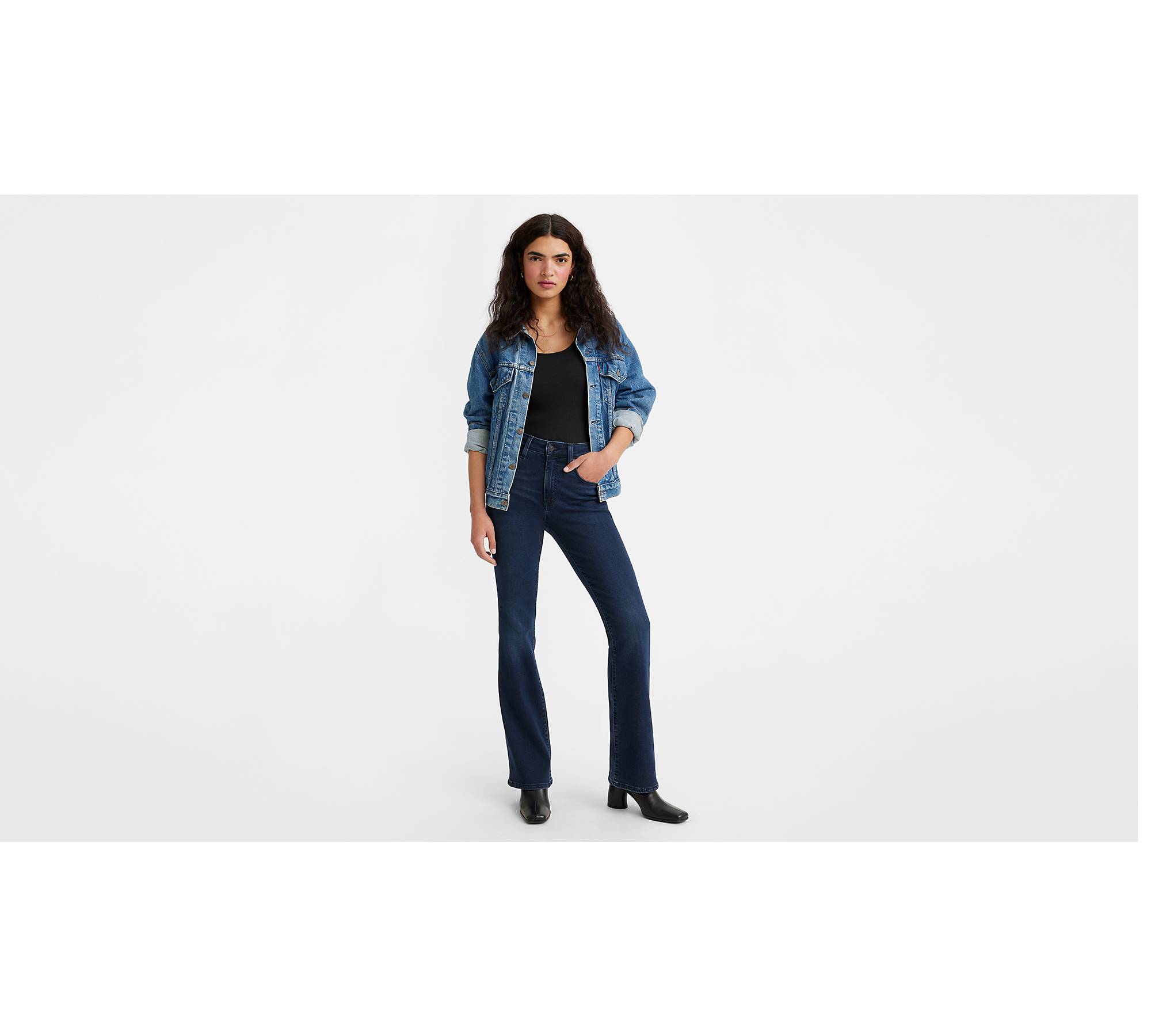 High waist jeans for women from top brands like Levi's, Pepe and more