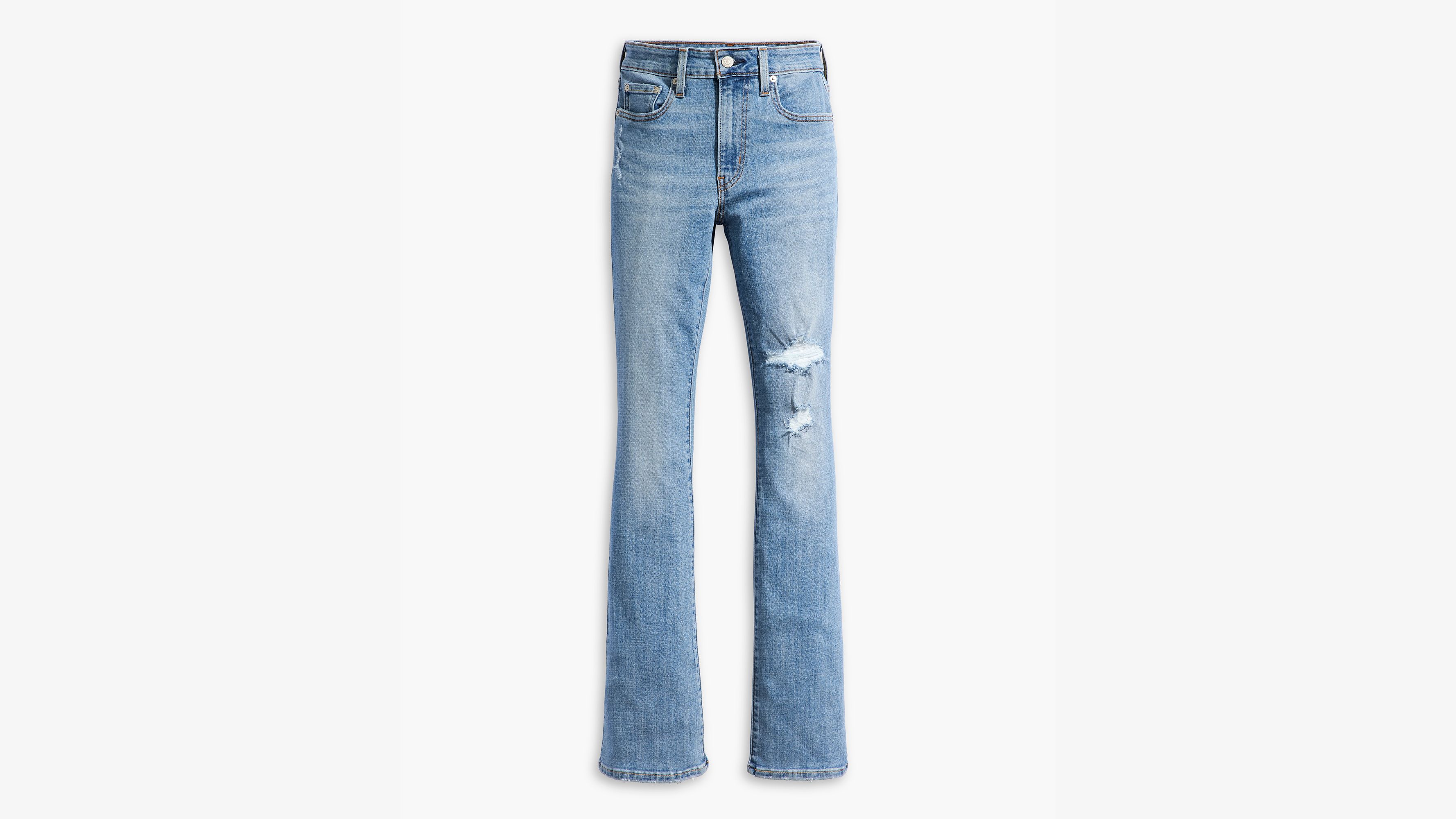 Levi's 725 HIGH RISE BOOTCUT Blue - Free delivery  Spartoo NET ! -  Clothing bootcut jeans Women USD/$96.00