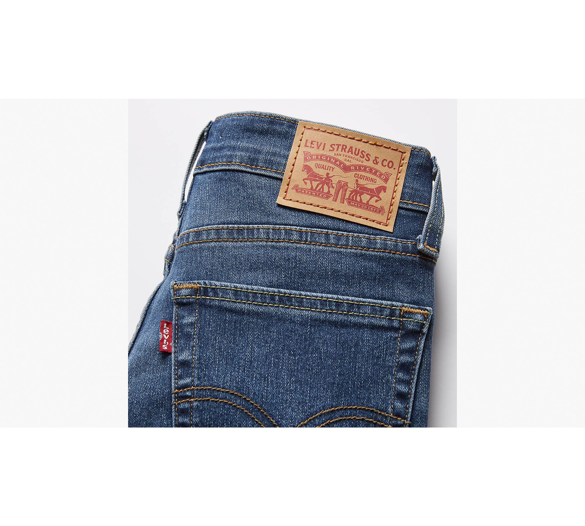 725™ Bootcut Jeans Mit Hohem Bund - Blau | Levi's® DE